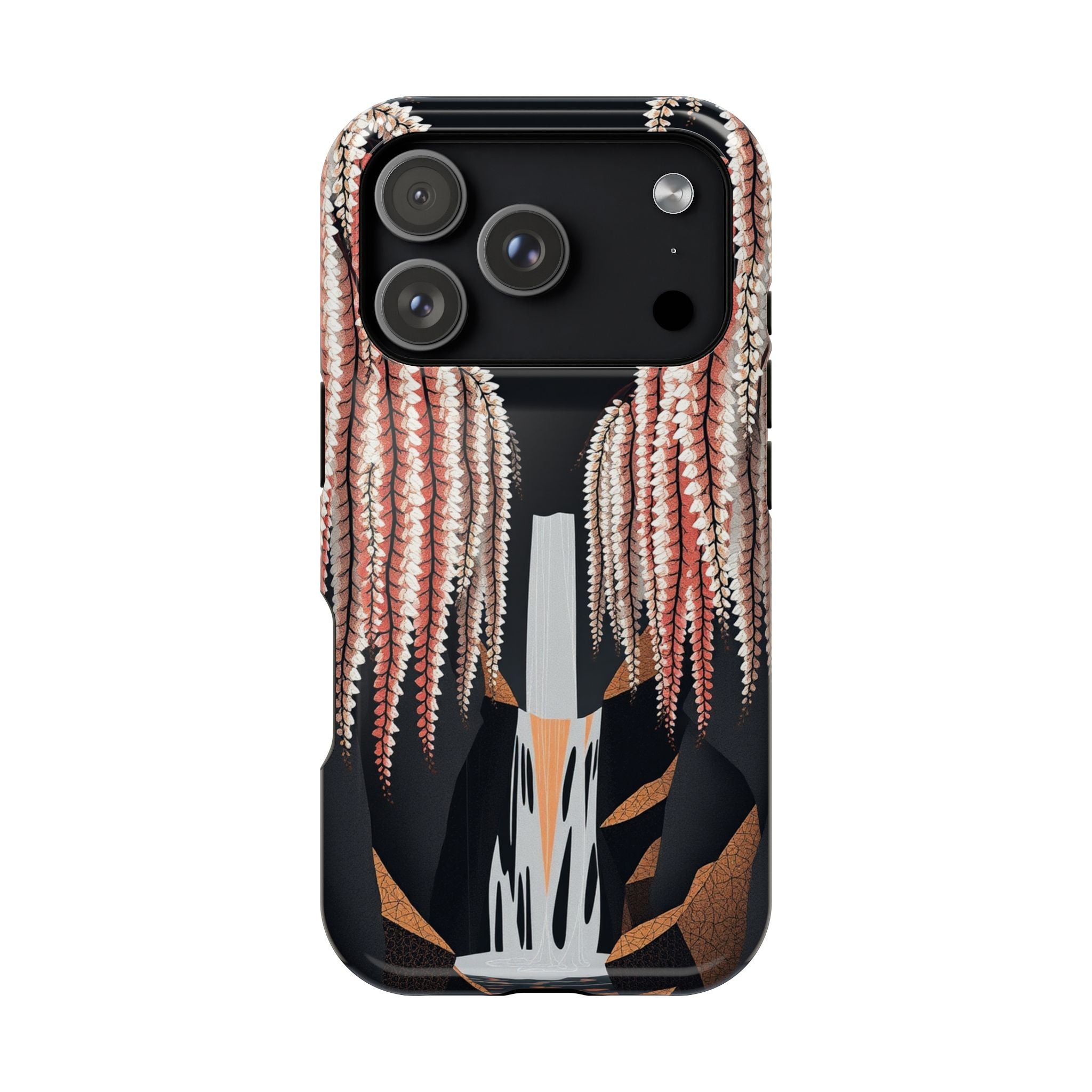 iPhone Earthy Wisteria Cascade Design Slim Everyday iPhone 10 Designer · iPhone