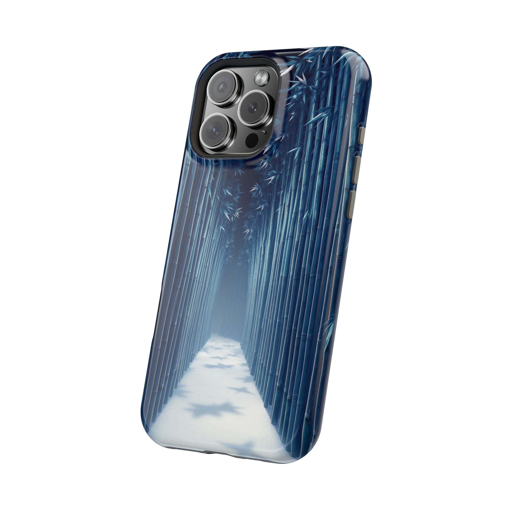 iPhone Bamboo Grove Electric Art Bold Modern Everyday Snap Case · iPhone Case