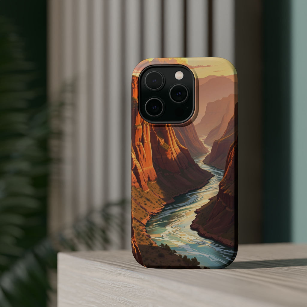 iPhone River Canyon Mystic Art Slim Everyday Designer Case · iPhone Case