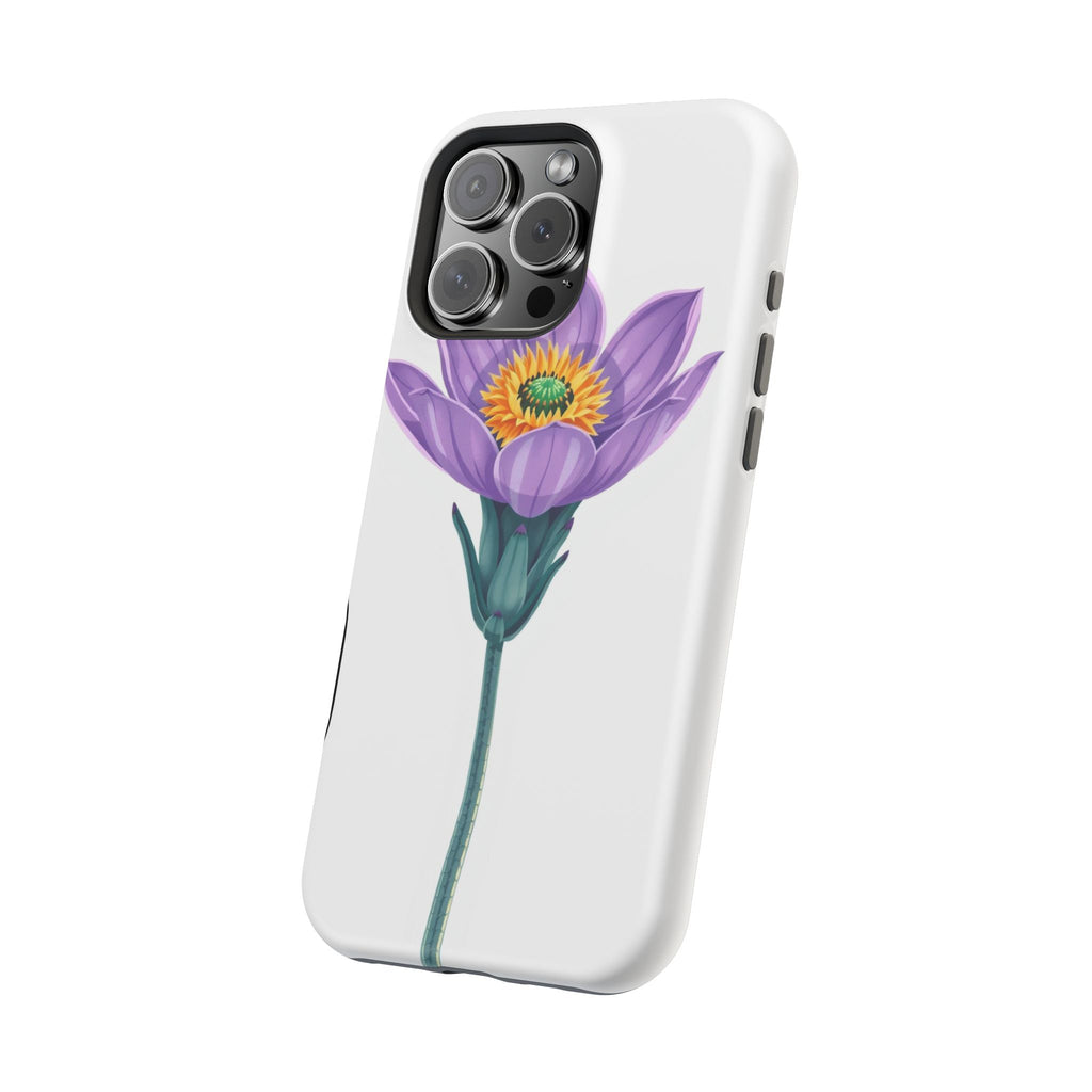 iPhone Indigo And Violet Desert Flower Slim Everyday Designer Case · iPhone Case