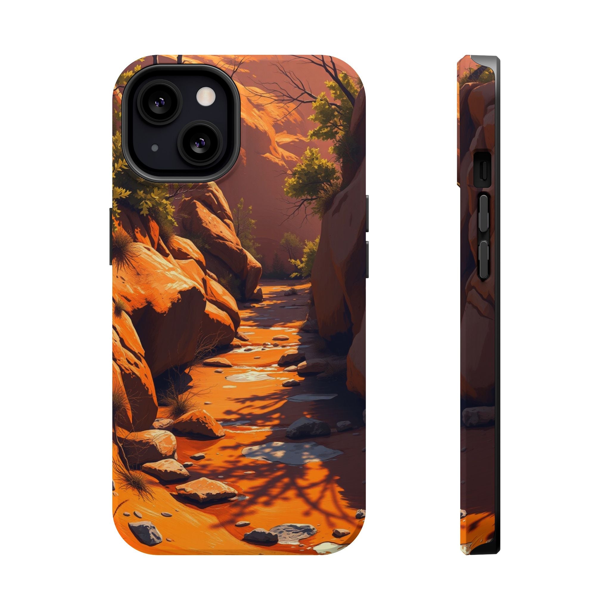 iPhone Spring Creek Bold Art Slim Everyday Designer Case · iPhone Case