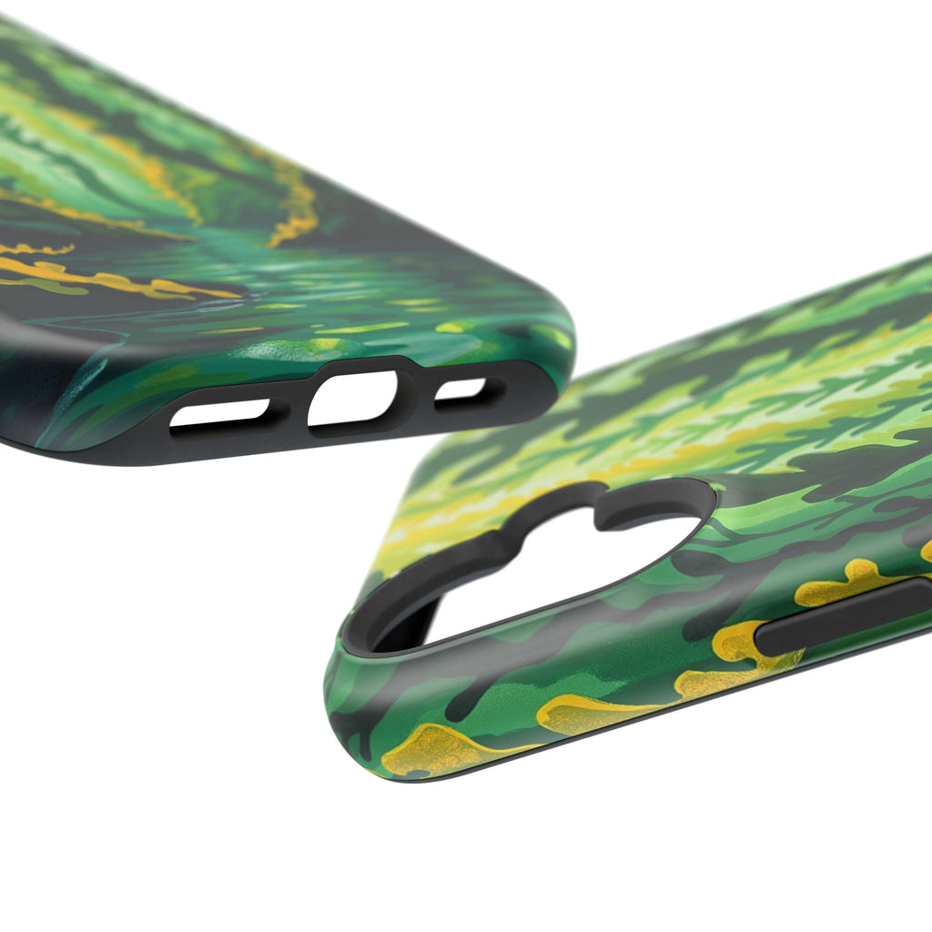 iPhone Kelp Forest Oil Painting Impressionist Slim iPhone Everyday · iPhone Case