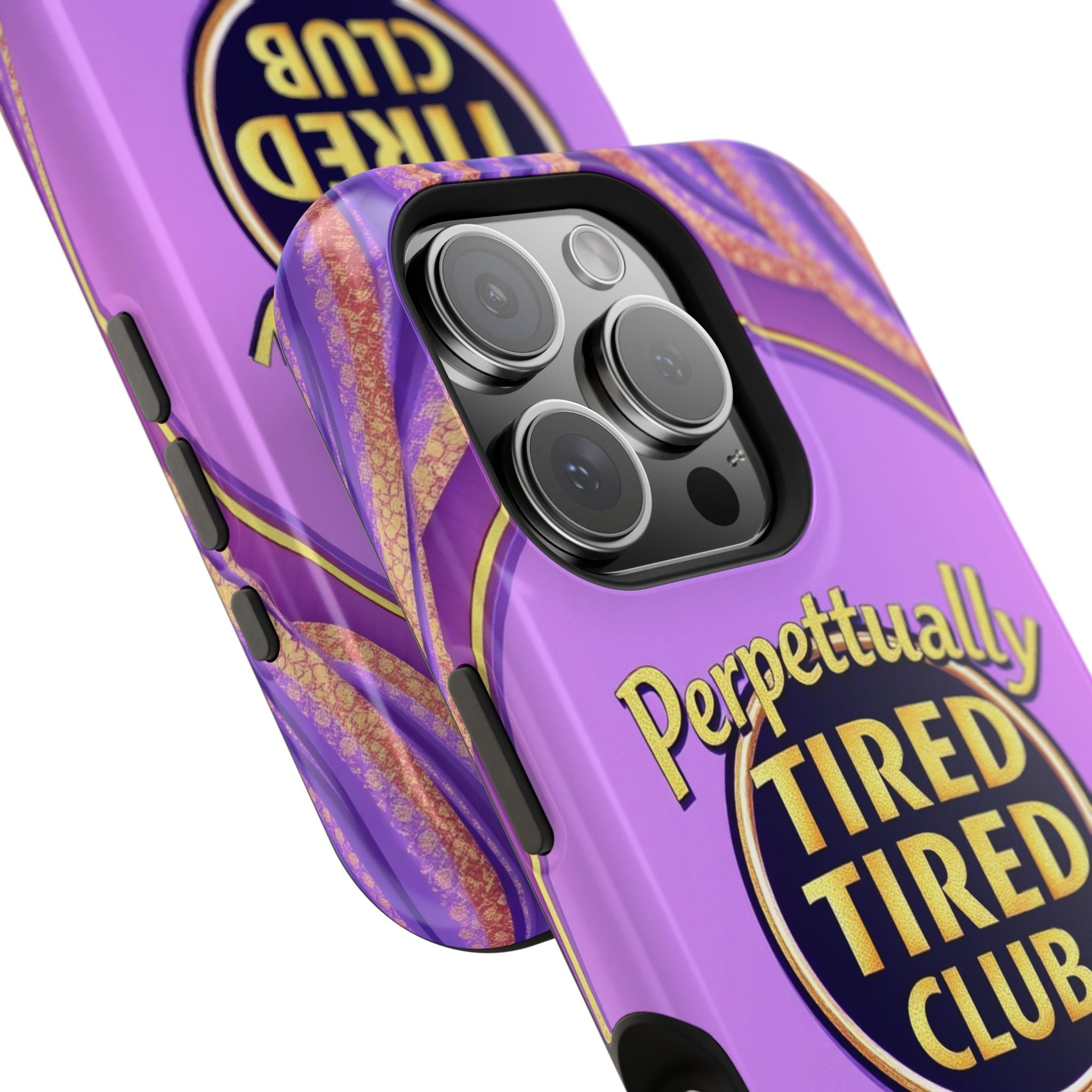 iPhone Perpetually Tired Club Bold Art Slim Everyday Designer Case · iPhone Case