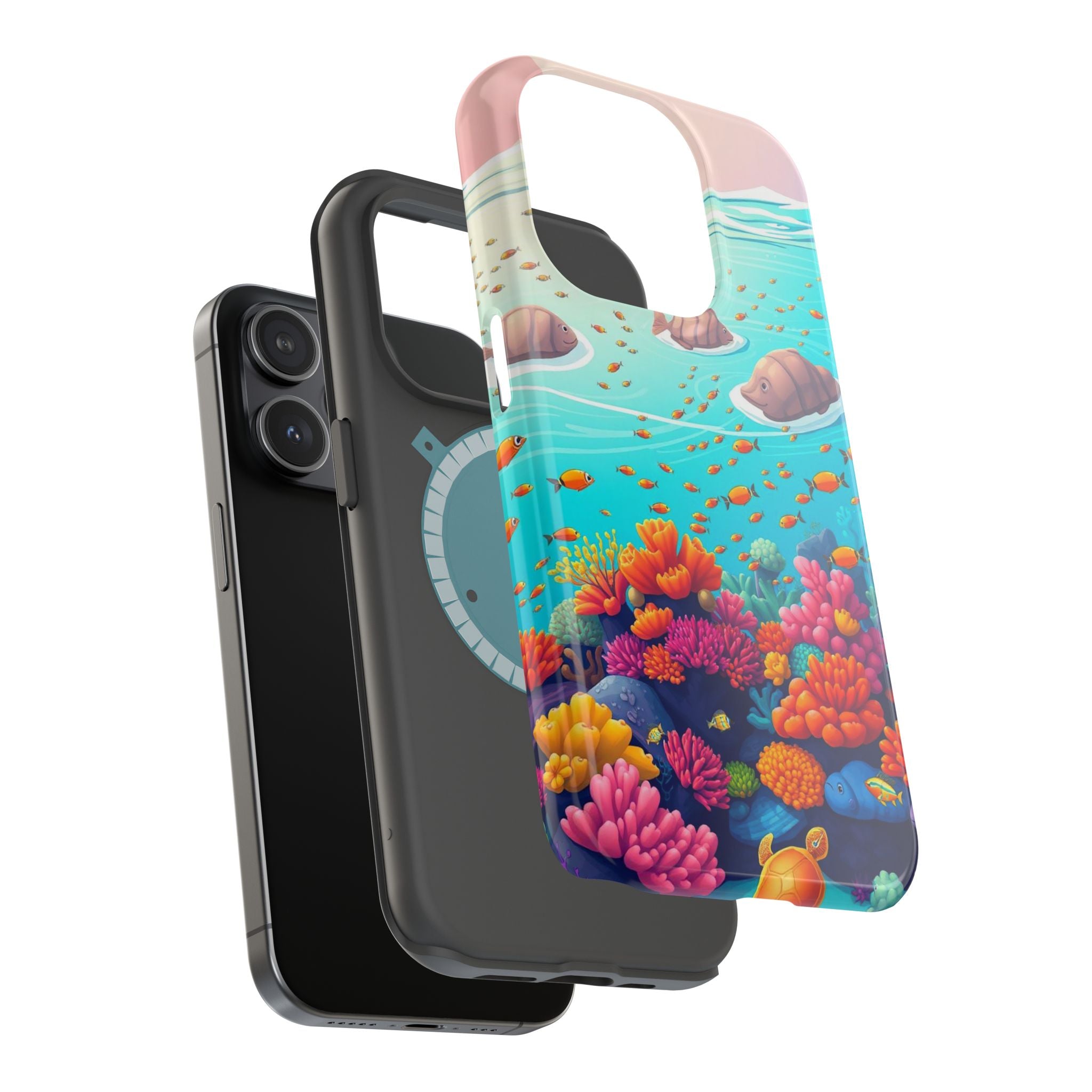 iPhone Coral Reef Panorama Kids Fun Phone Case Gift Slim Snap Case · iPhone Case