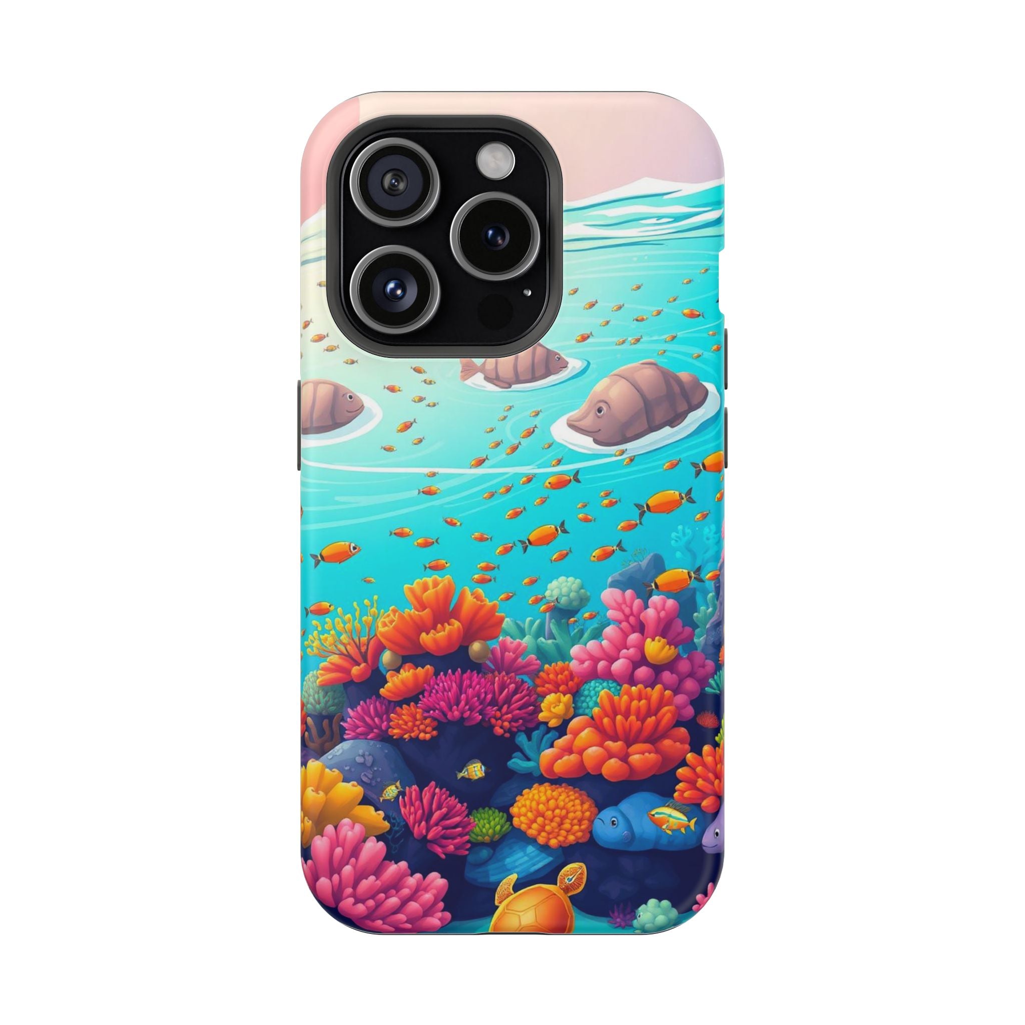 iPhone Coral Reef Panorama Kids Fun Phone Case Gift Slim Snap Case · iPhone Case