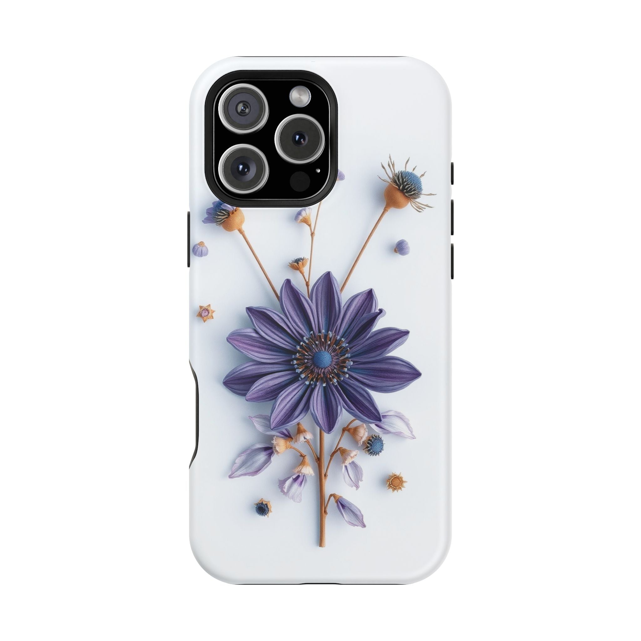 iPhone Dried Flower Flat Lay Pastel Kawaii Slim iPhone Everyday · iPhone Case