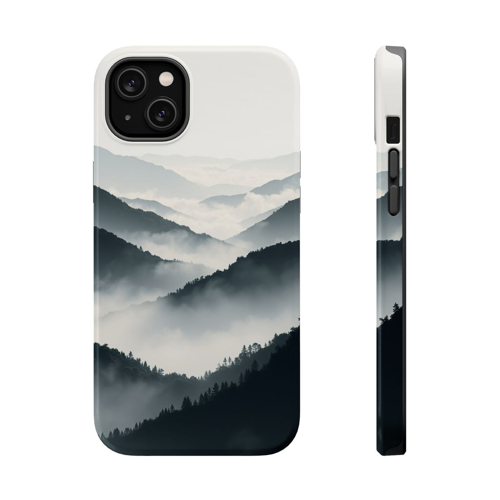 iPhone Dreamy Fog Rolling Over Hills Design Slim iPhone Everyday · iPhone Case