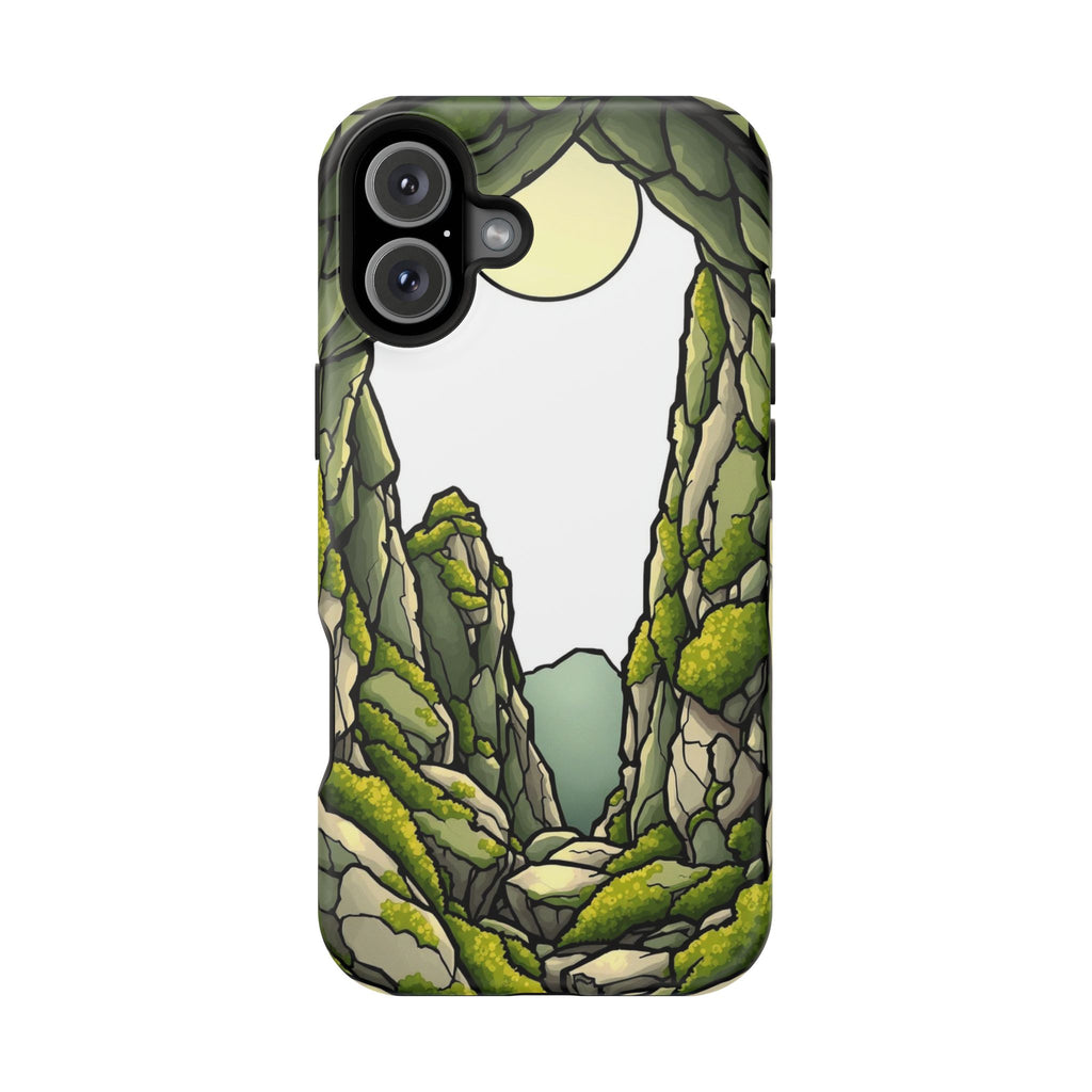 iPhone Sage And Ivory Moss Covered Rocks Slim Everyday iPhone Designer · iPhone