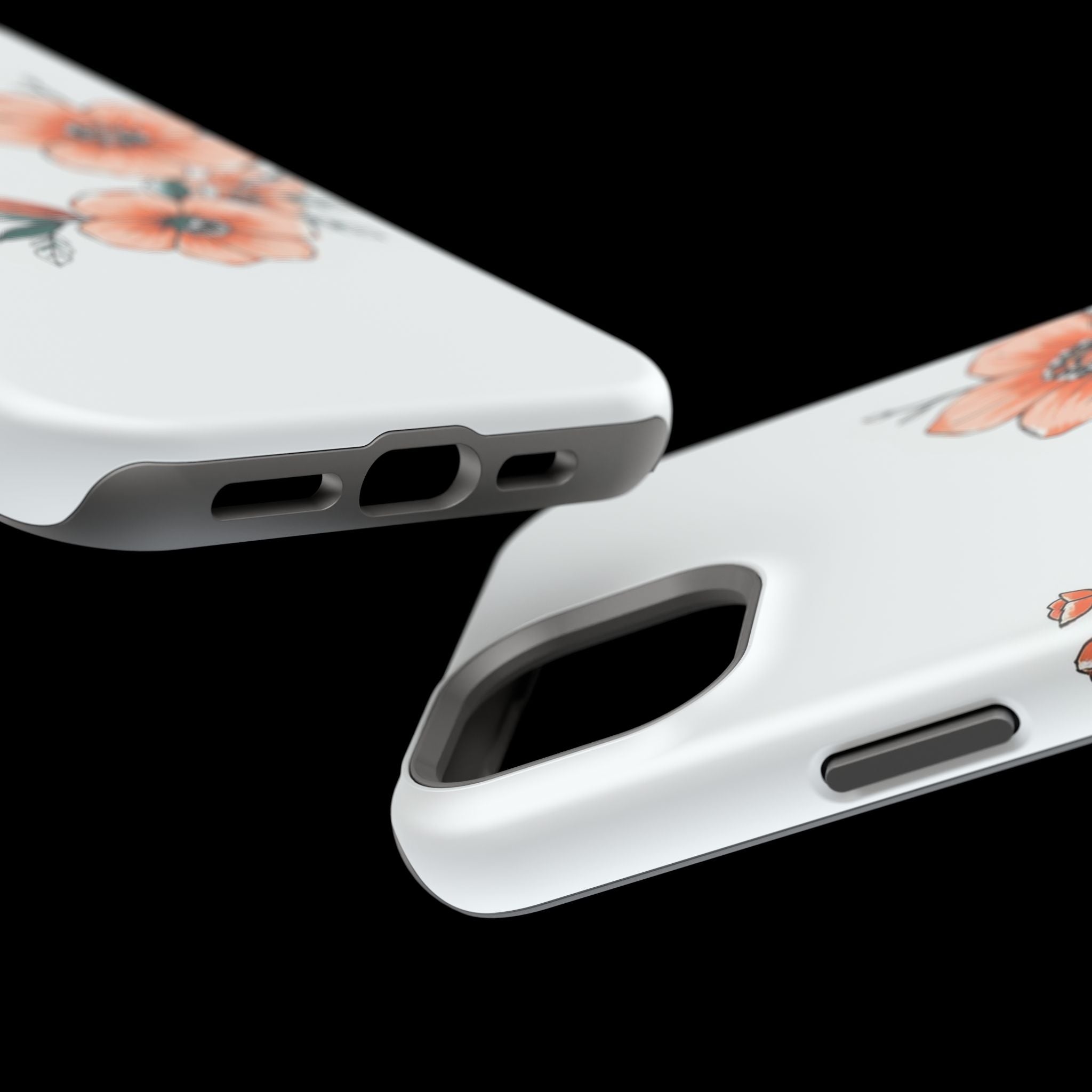 iPhone Vibrant Floral Crown Design Bold Modern Everyday Snap Case · iPhone Case