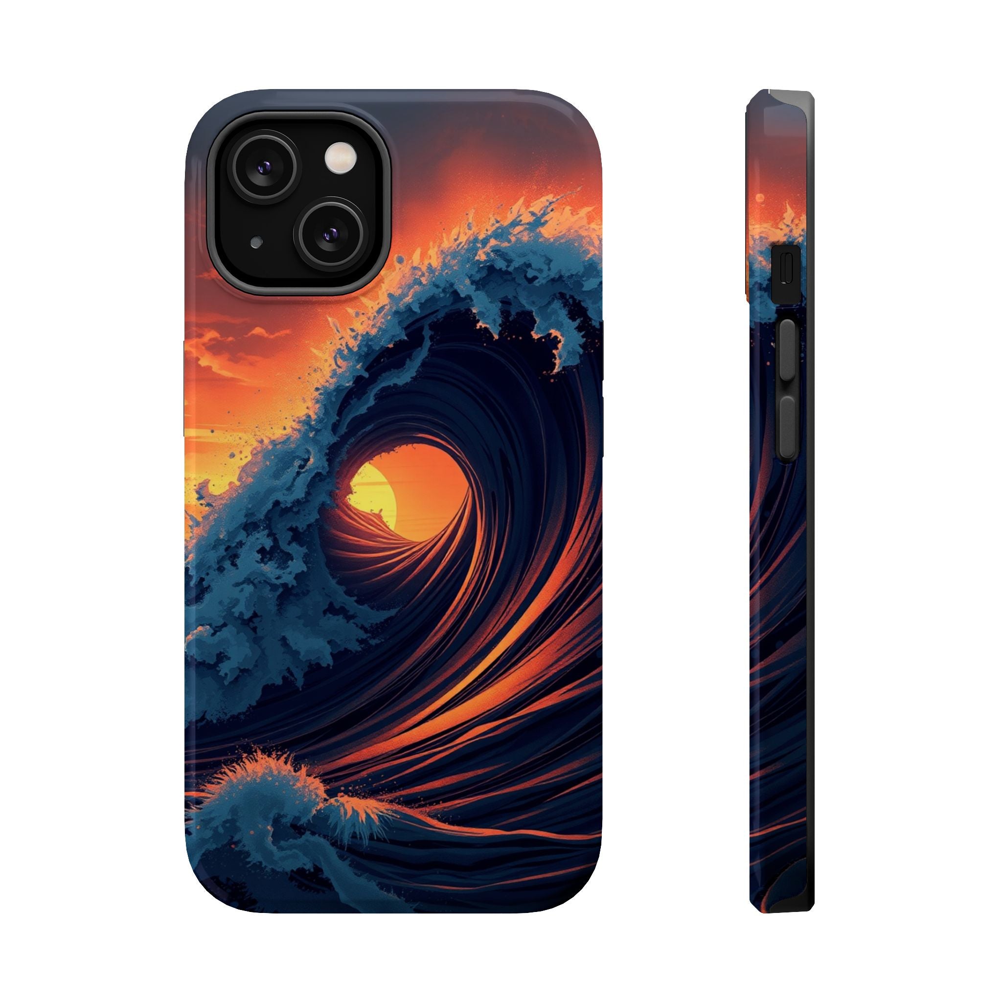 iPhone Radiant Sound Wave Design Bold Modern Everyday Snap Case · iPhone Case