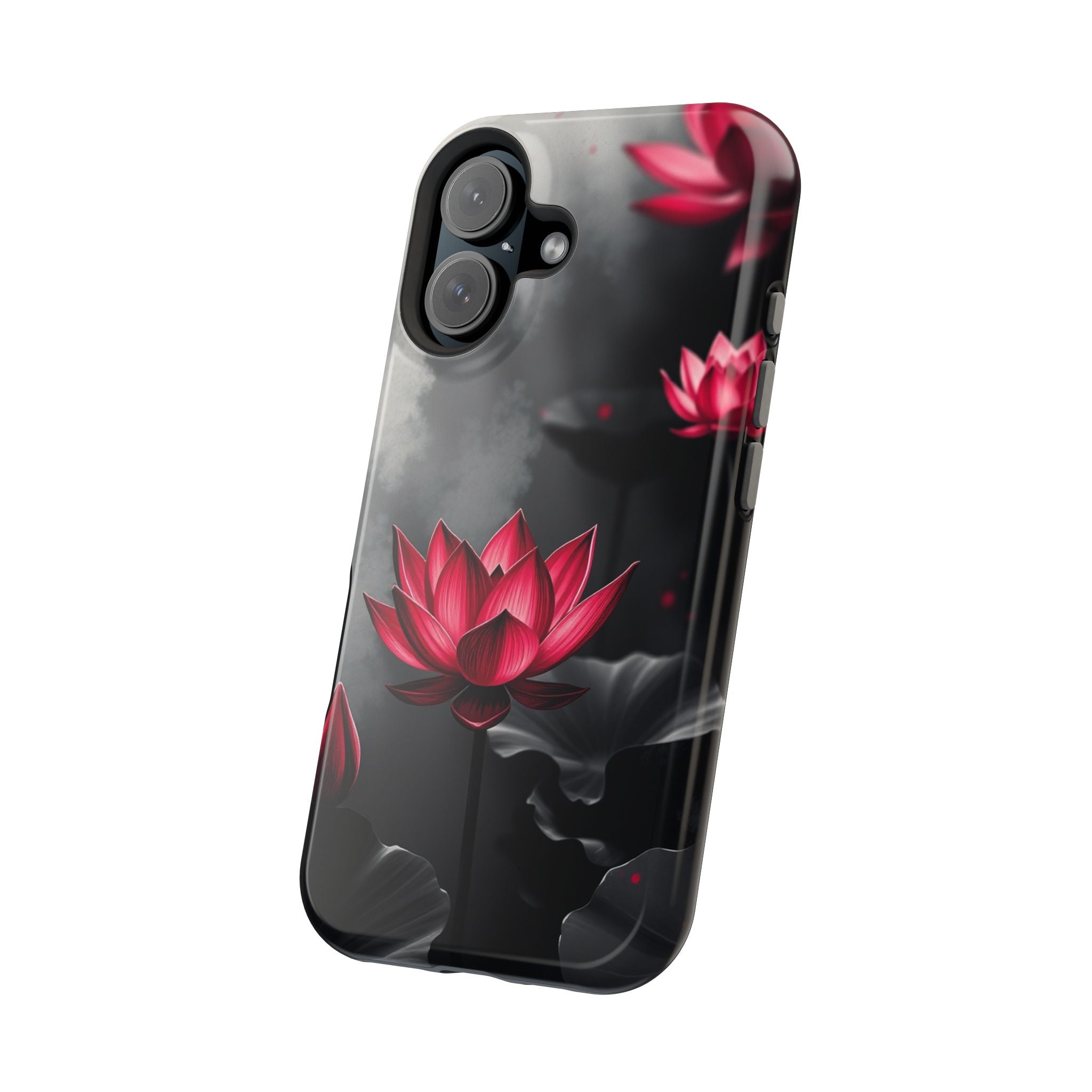 iPhone Lotus Pond Mystic Art 15 Slim Everyday Designer Case · iPhone Case