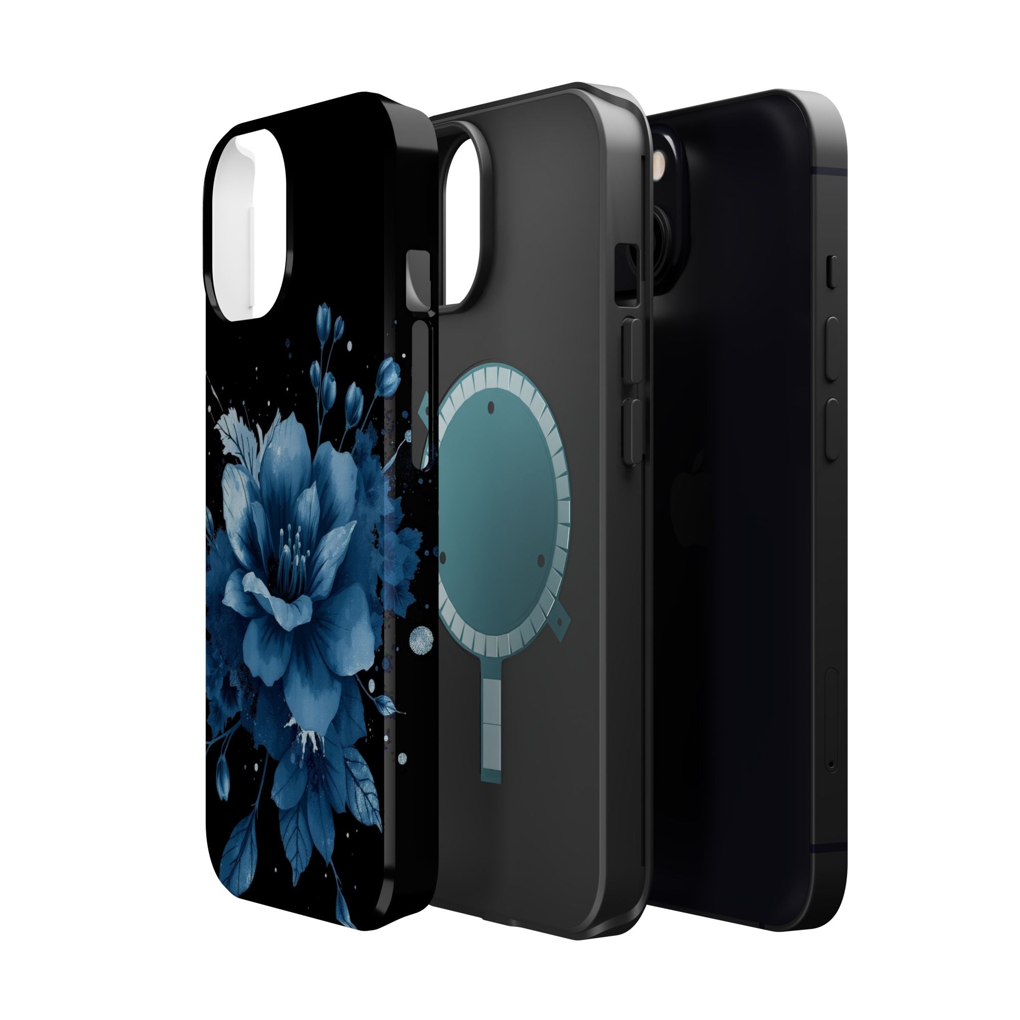 iPhone Serene Floral Watercolor Splash Design Slim Everyday Designer · iPhone Ca