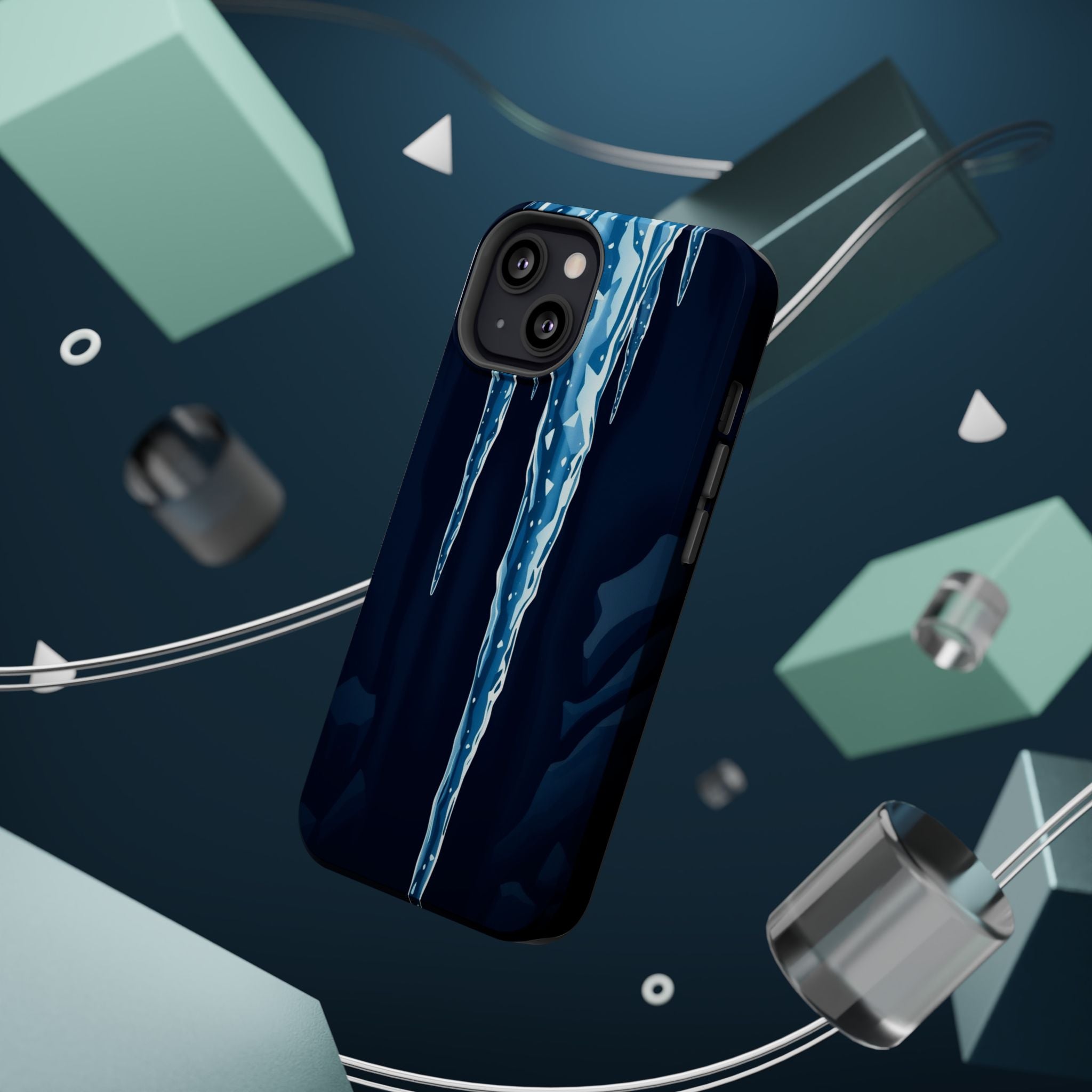 iPhone Vibrant Icicle Formation Design Slim Everyday Designer Case · iPhone Case