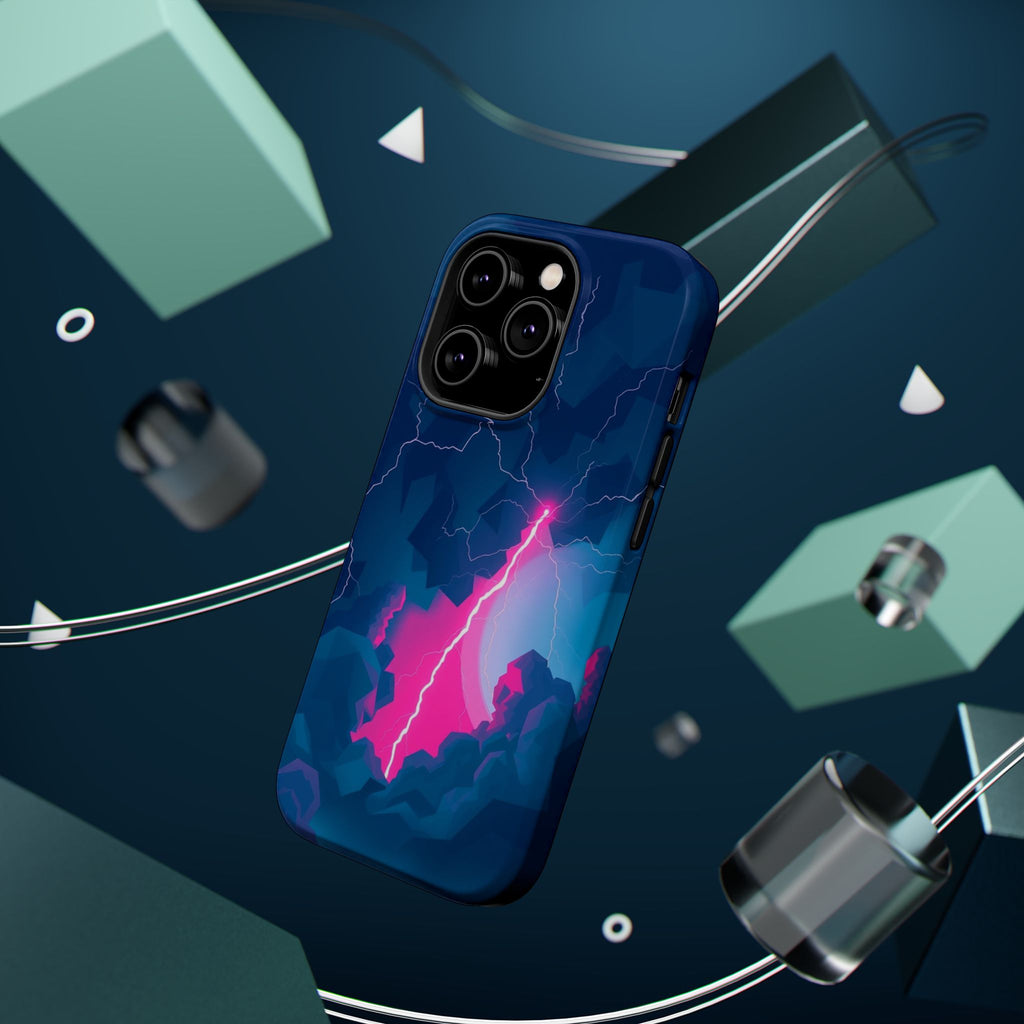iPhone Thunderstorm Sky Abstract Geometric Slim iPhone Everyday · iPhone Case