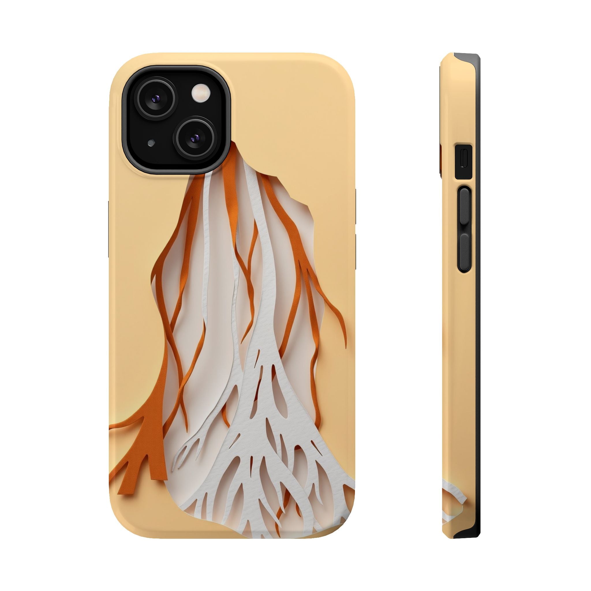 iPhone Mangrove Roots Paper Cut Art Slim Everyday Designer Case · iPhone Case