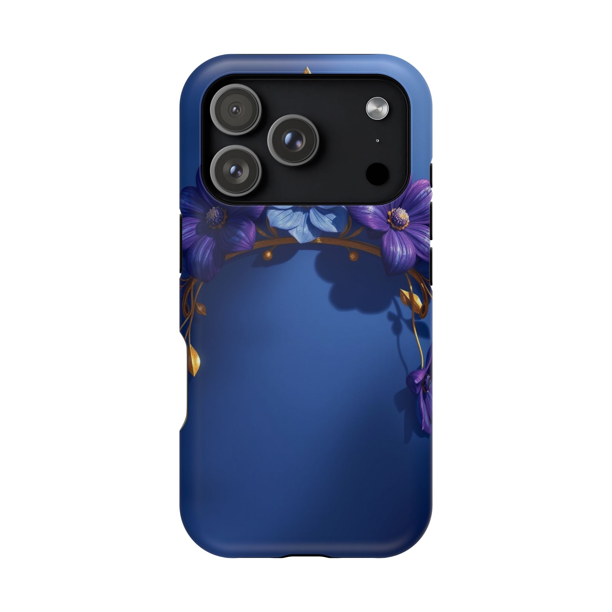 iPhone Vibrant Floral Crown Design 14 Slim Everyday Designer Case · iPhone Case