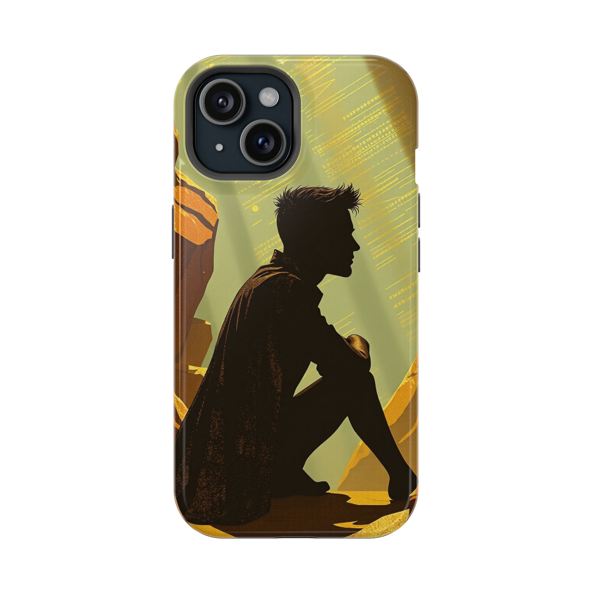 iPhone Mustard And Rust Overthinking Again Slim Everyday Designer Case · iPhone