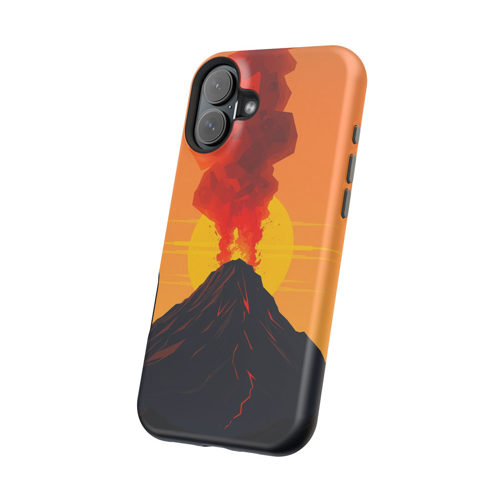 iPhone Vibrant Volcanic Eruption Design Slim Everyday iPhone Designer · iPhone C