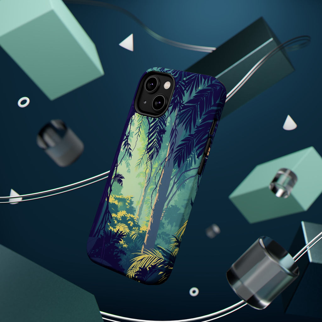 iPhone Mint And Blush Rainforest Canopy Slim Everyday iPhone Designer · iPhone C
