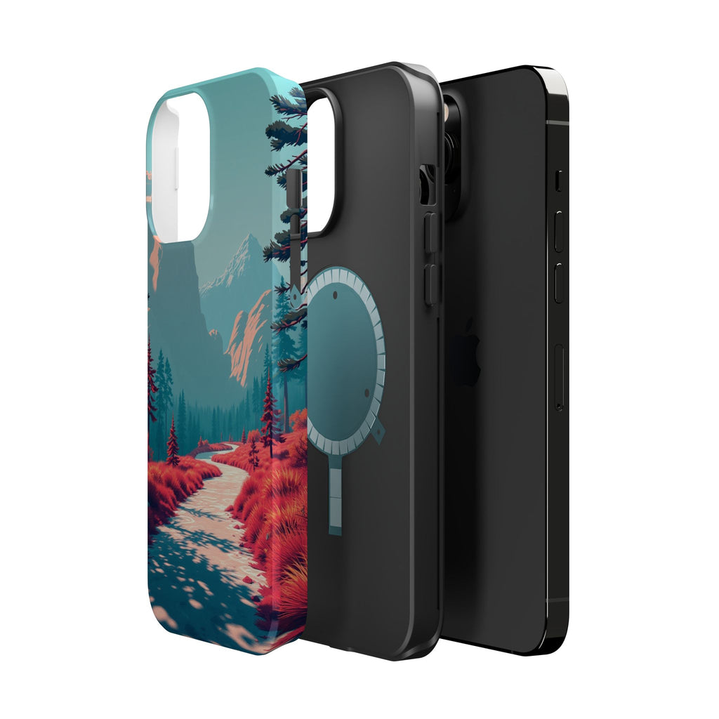 iPhone Pine Ridge Bold Art Slim Everyday Designer Case · iPhone Case Soft Finish