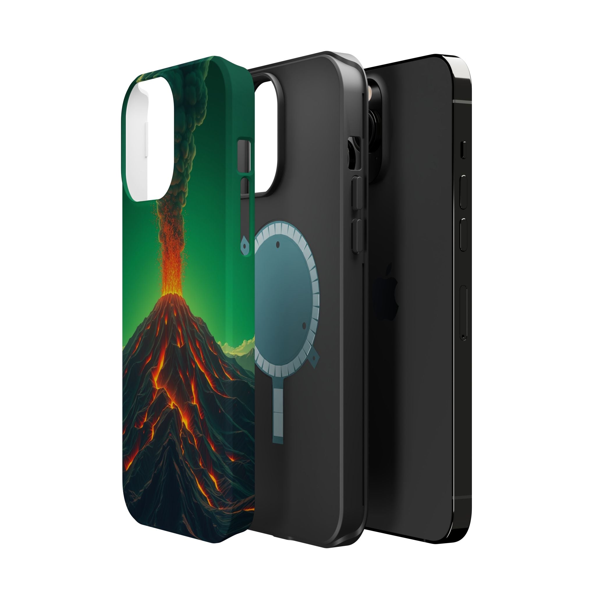 iPhone Dreamy Volcanic Eruption Design Slim Everyday Designer Case · iPhone Case