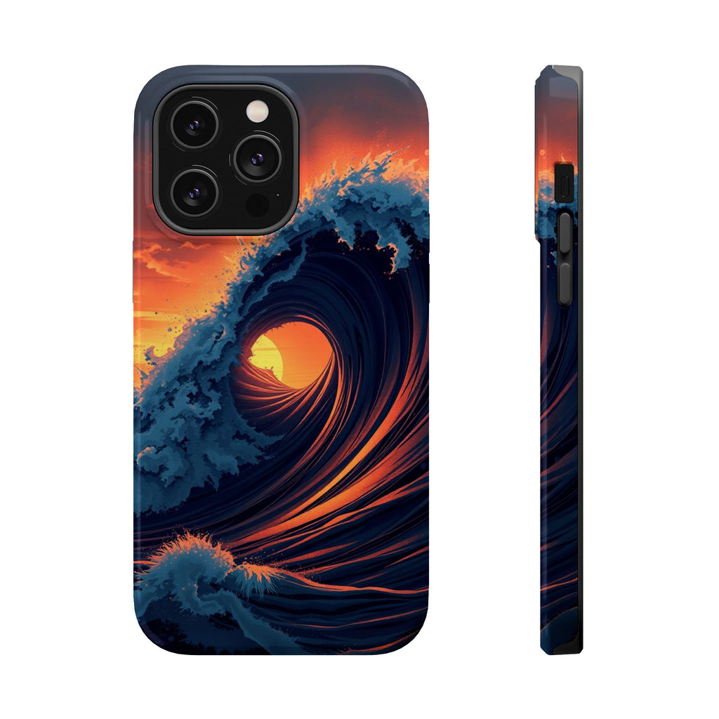 iPhone Radiant Sound Wave Design Bold Modern Everyday Snap Case · iPhone Case