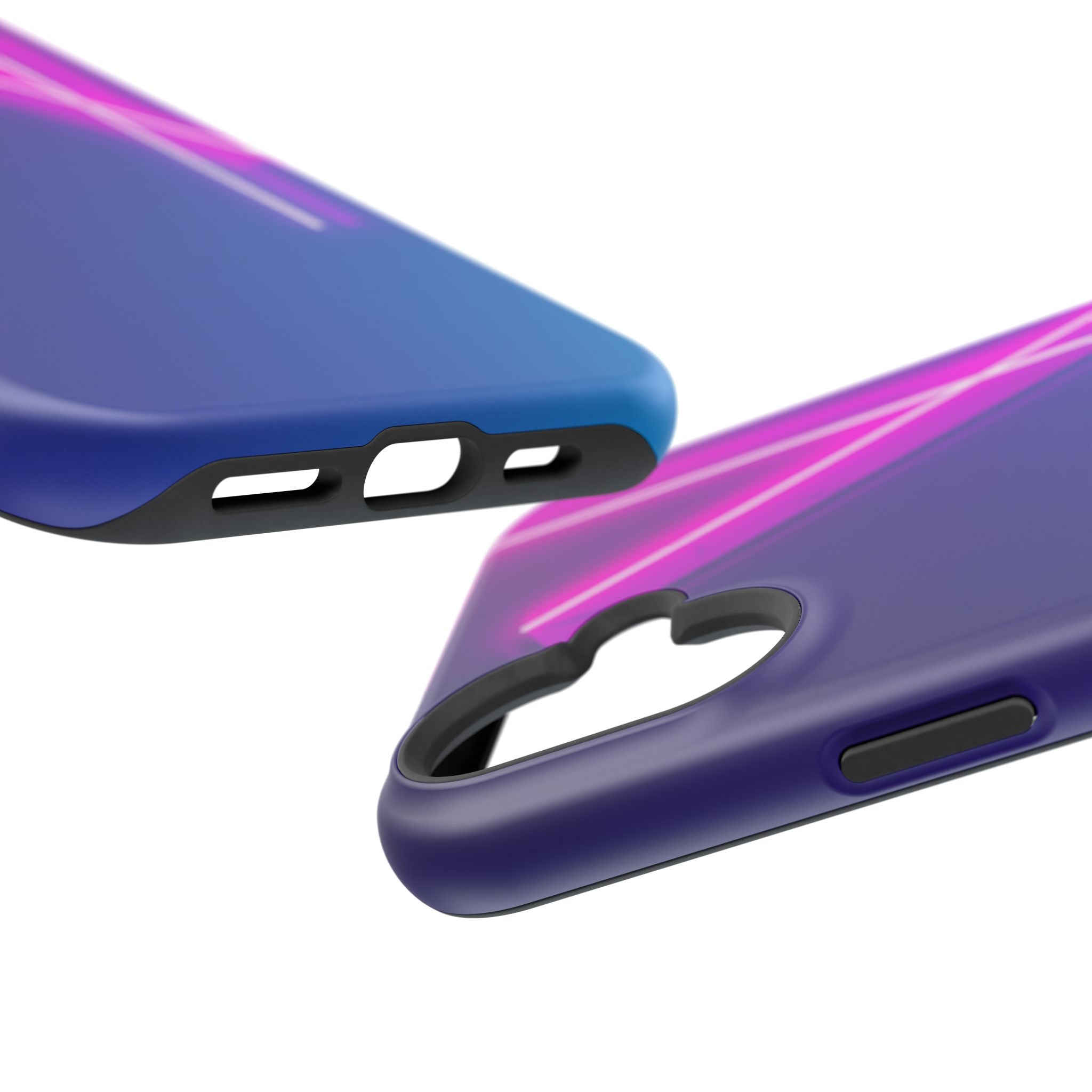 iPhone 1990s Geometric Neon Electric Art Slim Everyday Designer Case · iPhone Ca