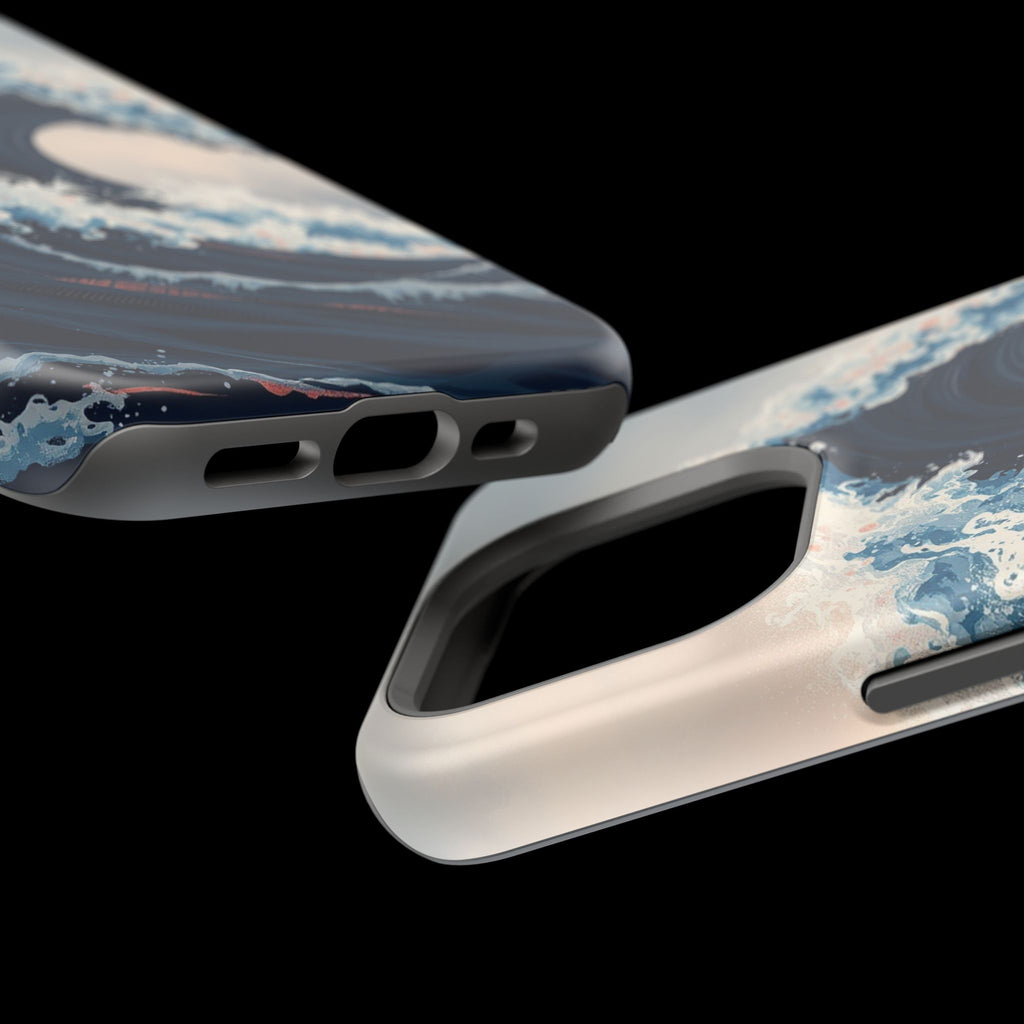iPhone Ocean Wave Crash Grunge Distressed Slim iPhone Everyday Designer · iPhone