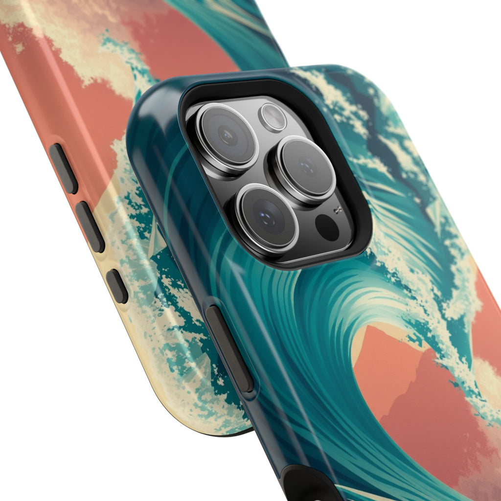 iPhone Ocean Wave Crash Cinematic Art Slim Everyday Designer Case · iPhone Case