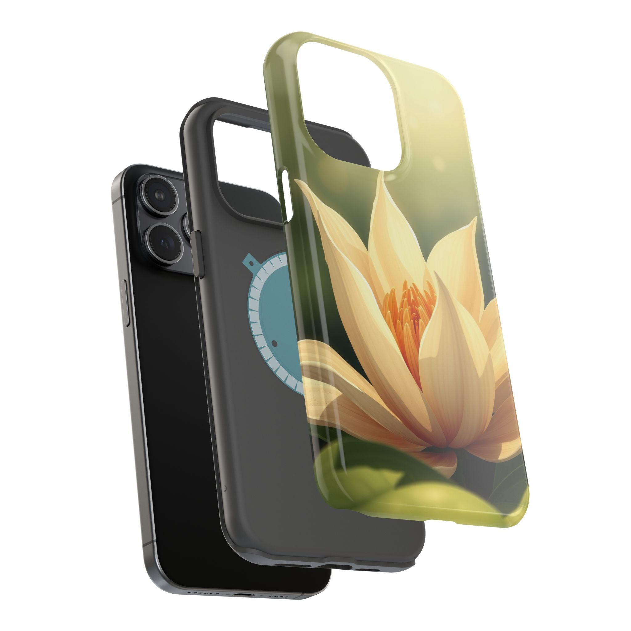 iPhone Bloom and Leaf Grunge Distressed Slim Everyday iPhone Designer · iPhone C