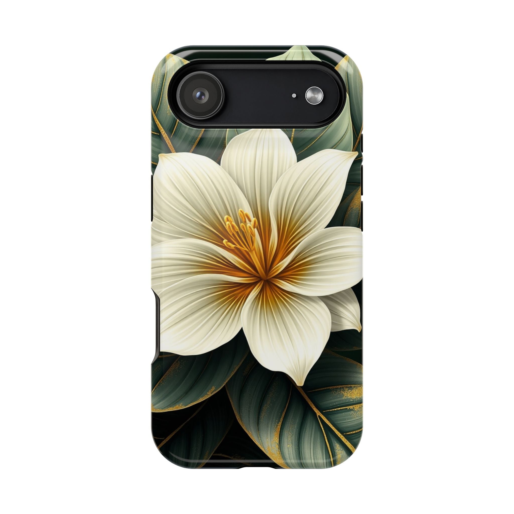 iPhone Radiant Tropical Bloom Design Slim Everyday Designer Case · iPhone Case