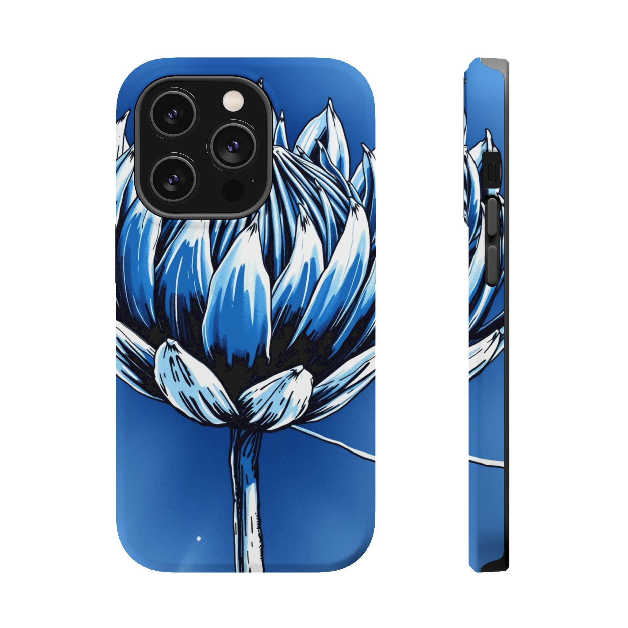 iPhone Protea Bold Hand-Drawn Sketch Slim Everyday Designer Case · iPhone Case