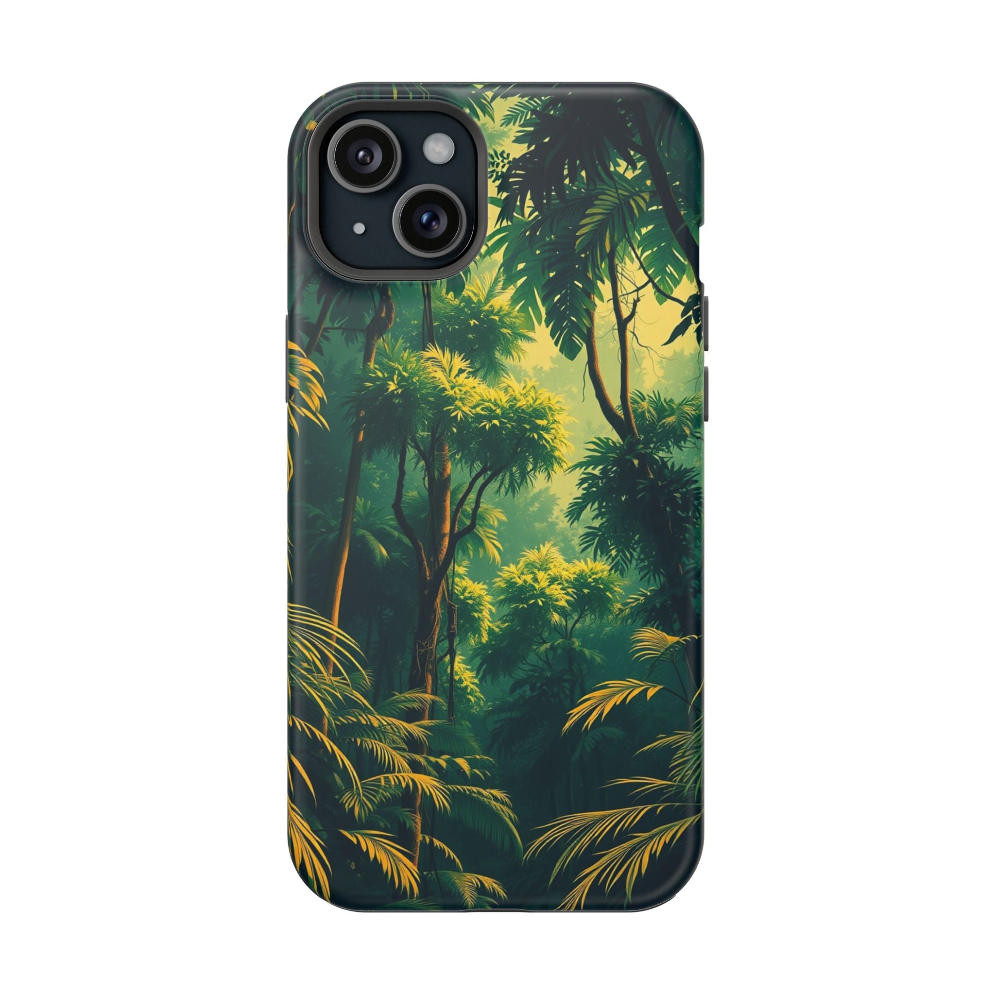 iPhone Rainforest Canopy Vintage Retro Poster Slim iPhone Everyday · iPhone Case