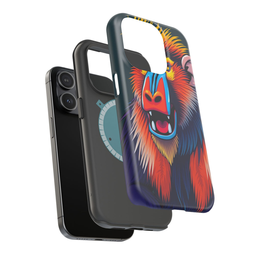 iPhone Mandrill Colorful Face Kids Fun iPhone Phone Case Gift Slim · iPhone Case
