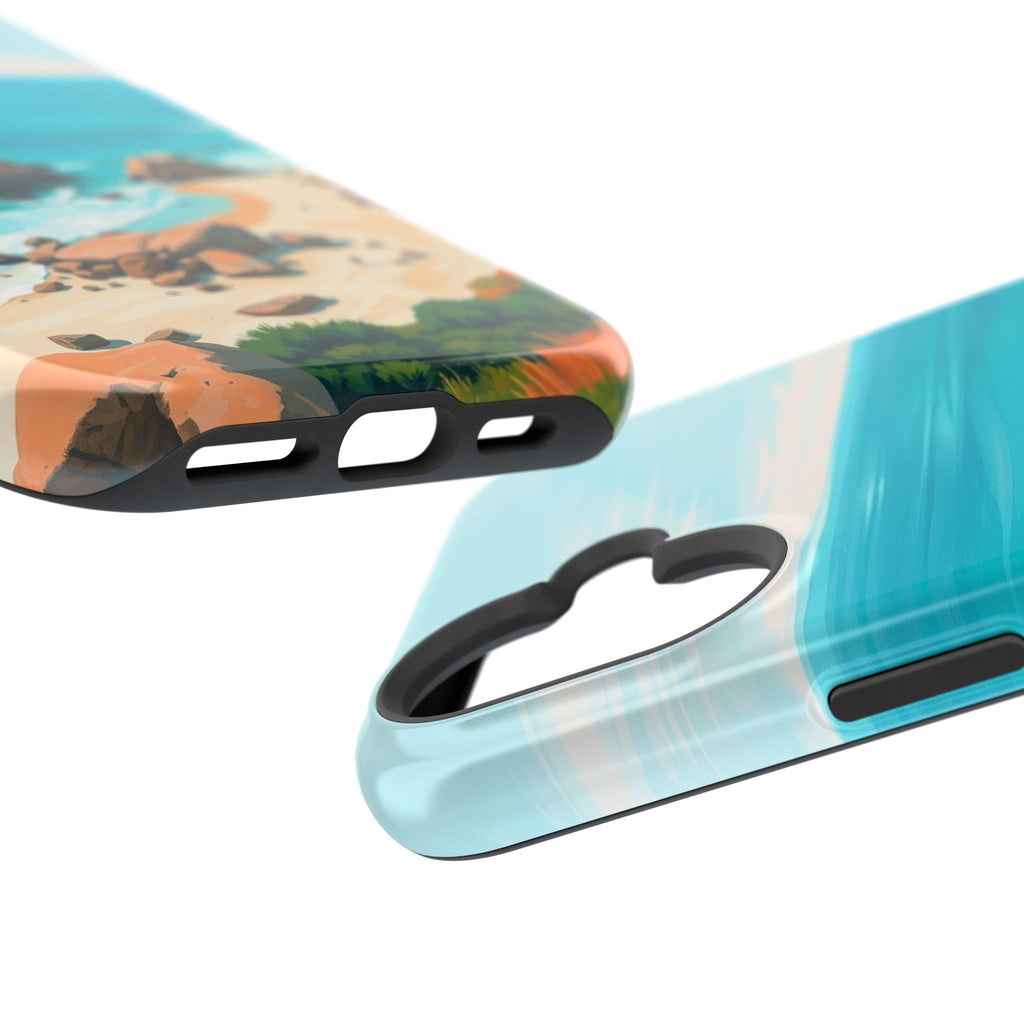 iPhone Pebble Beach Cinematic Art Bold Modern Everyday Snap Case · iPhone Case