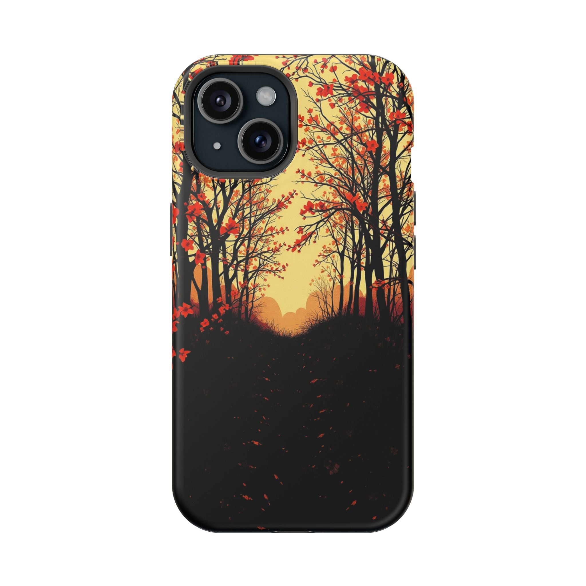 iPhone Dreamy Blossom Trail Design Bold Modern Everyday Snap Case · iPhone Case