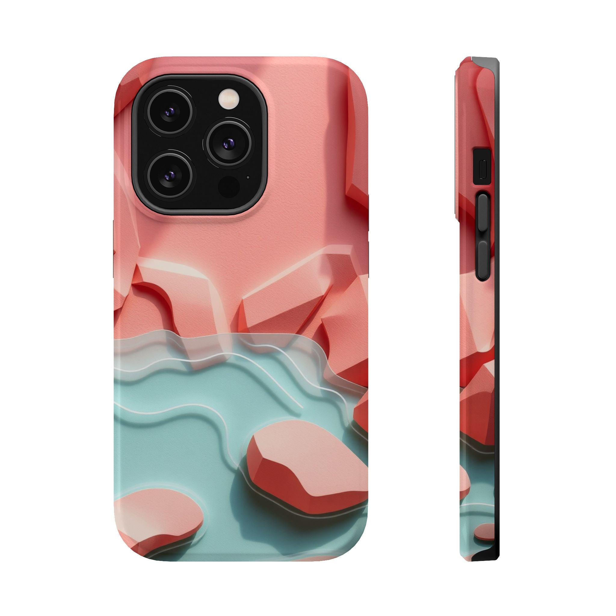 iPhone Tidal Pool Paper Cut Art Slim Everyday Designer Case · iPhone Case