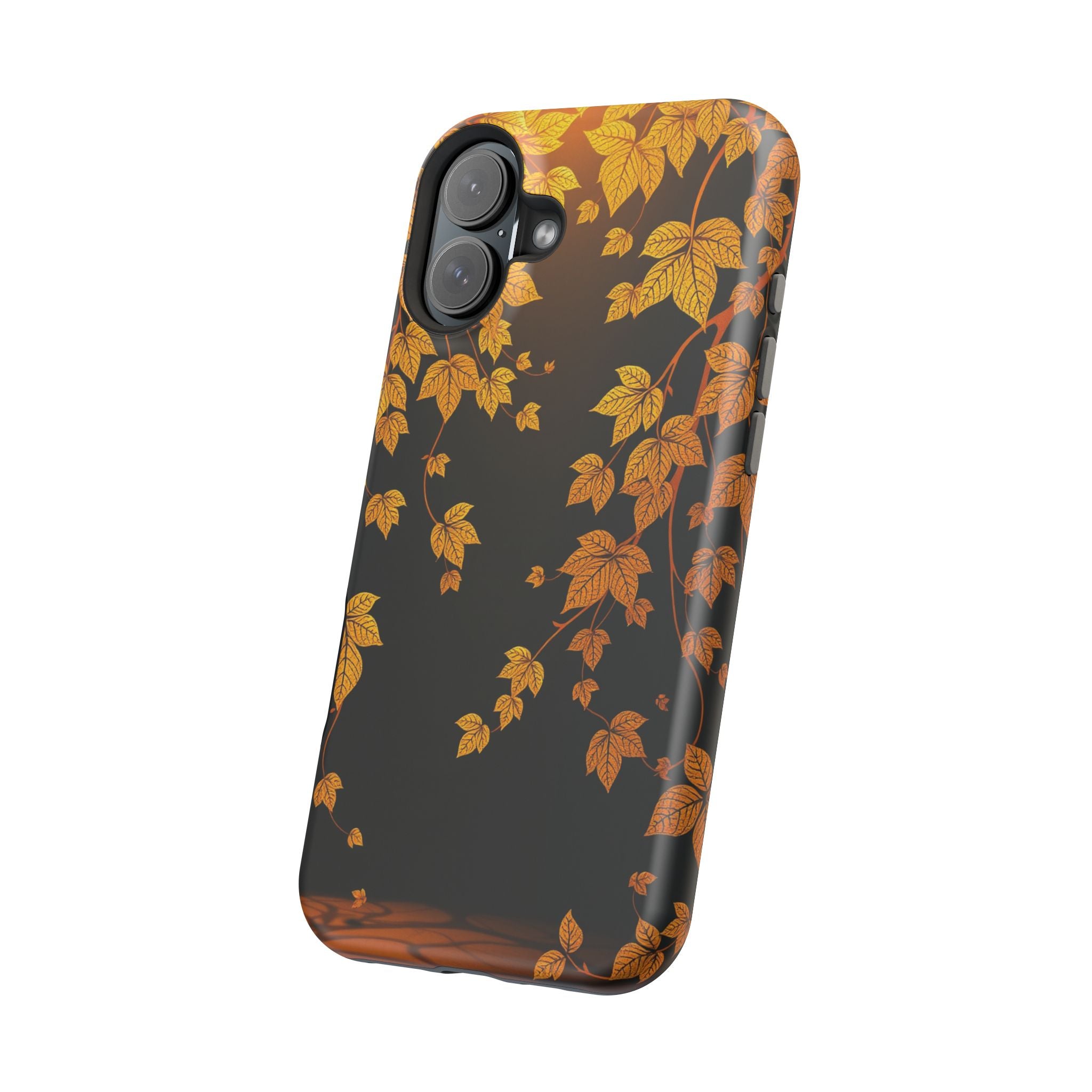 iPhone Mustard And Rust Art Nouveau Vine Slim Everyday iPhone 14 · iPhone Case