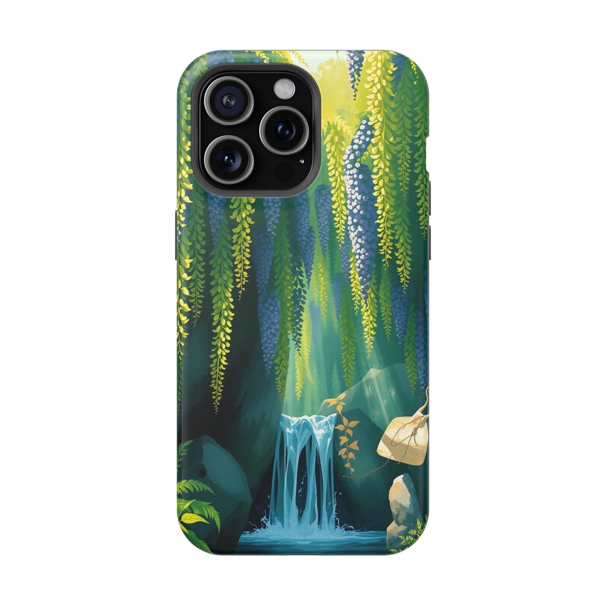 iPhone Wisteria Cascade Mystic Art Bold Modern Everyday Snap Case · iPhone Case