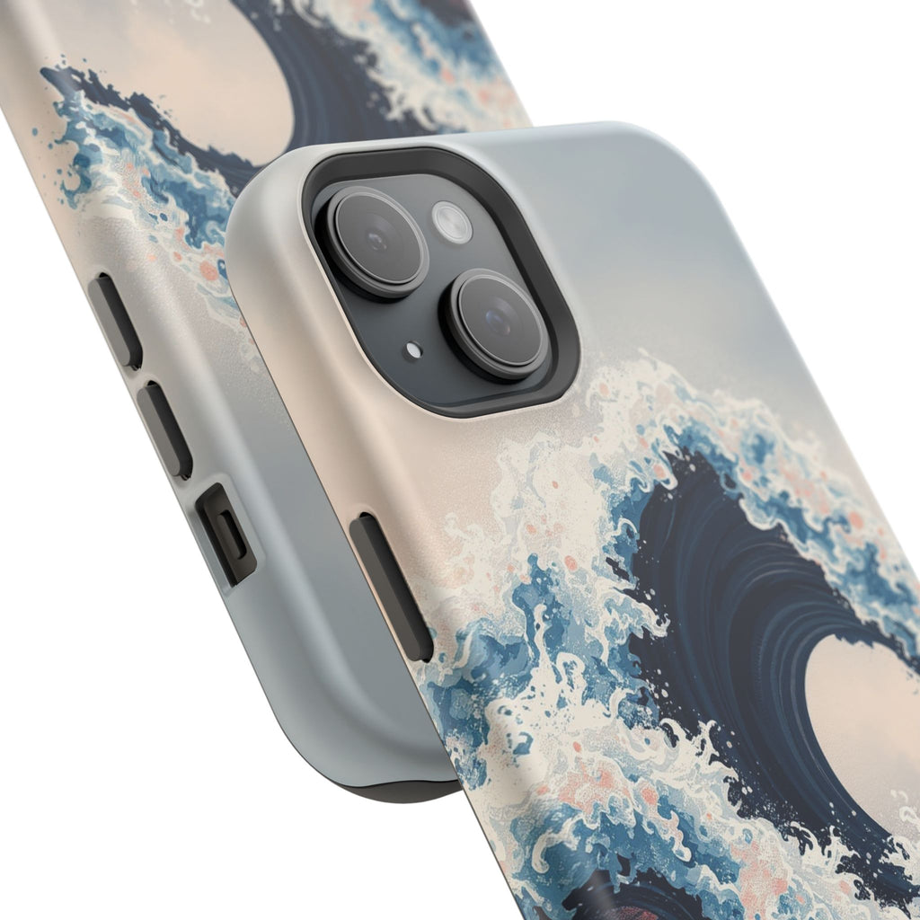 iPhone Ocean Wave Crash Grunge Distressed Slim iPhone Everyday Designer · iPhone
