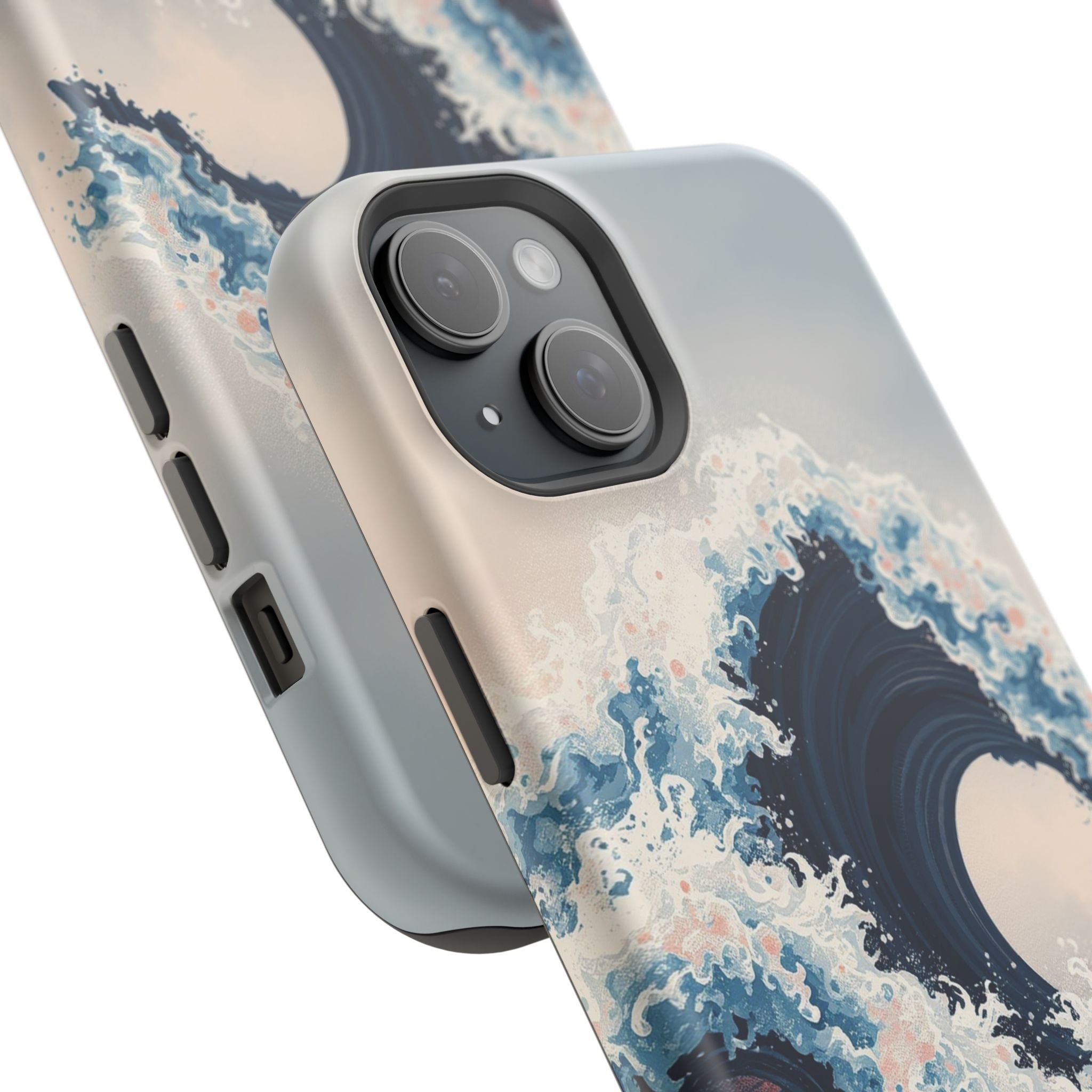 iPhone Ocean Wave Crash Grunge Distressed Slim iPhone Everyday Designer · iPhone