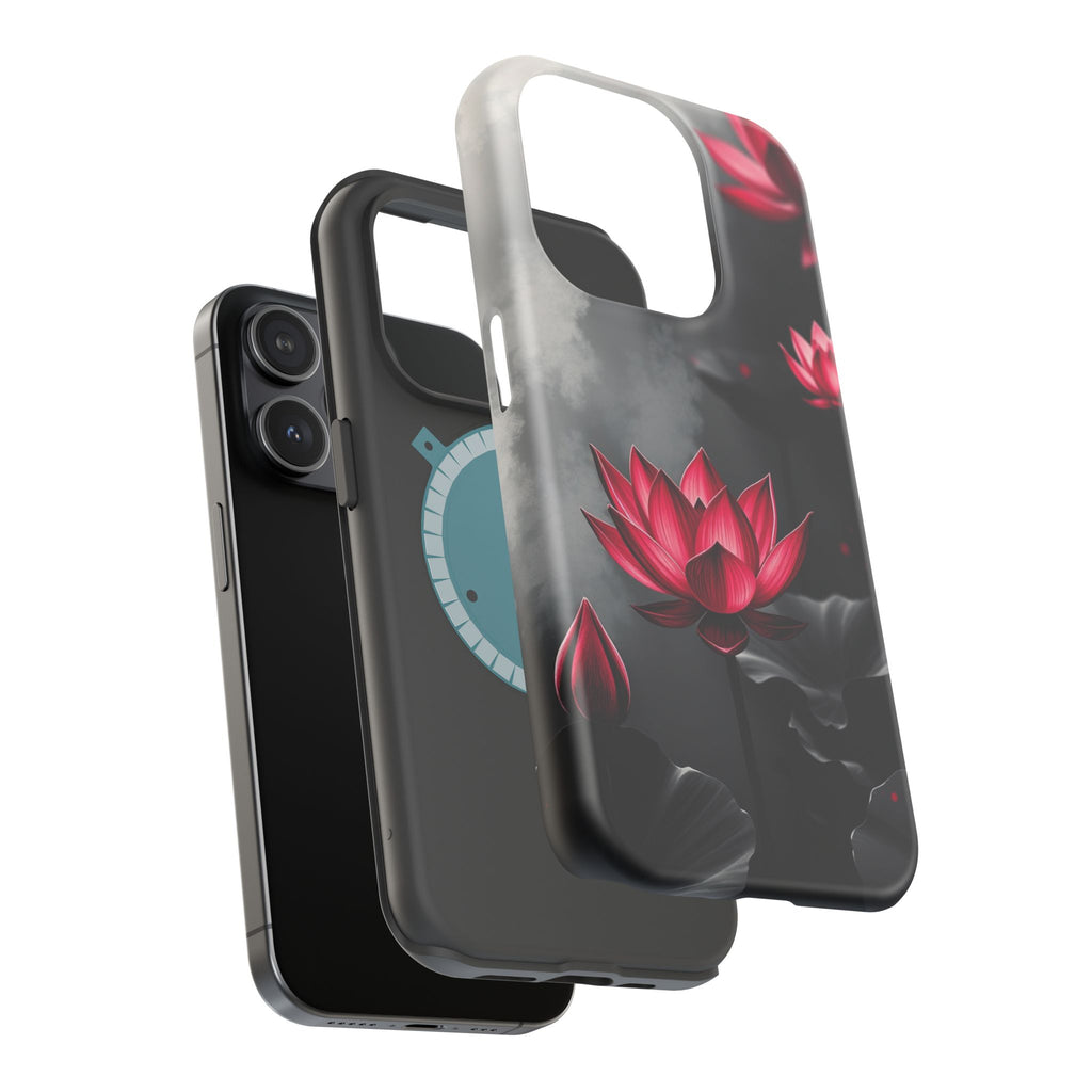 iPhone Lotus Pond Mystic Art 15 Slim Everyday Designer Case · iPhone Case