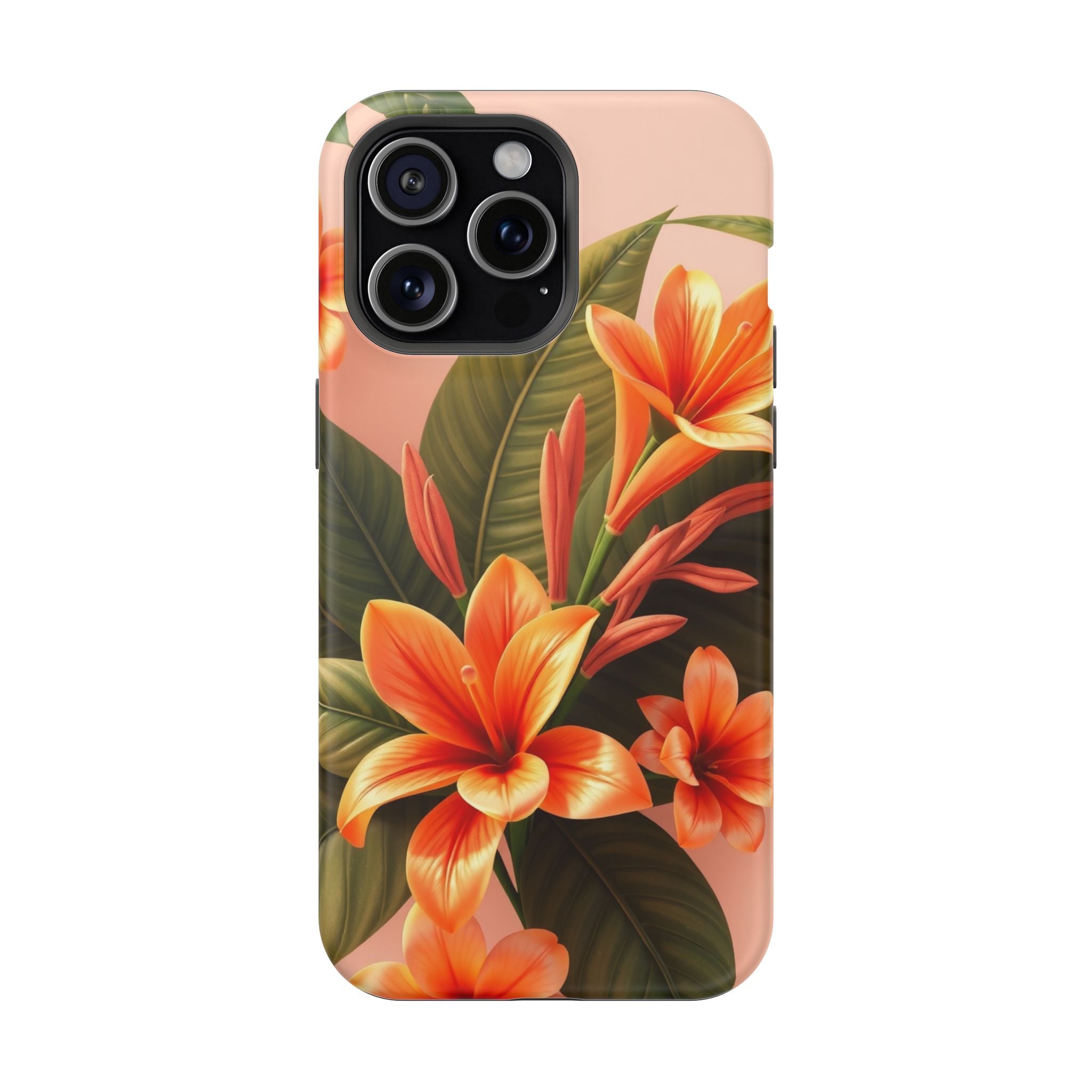iPhone Tropical Bloom 3D Digital Bold Modern Everyday Snap Case · iPhone Case