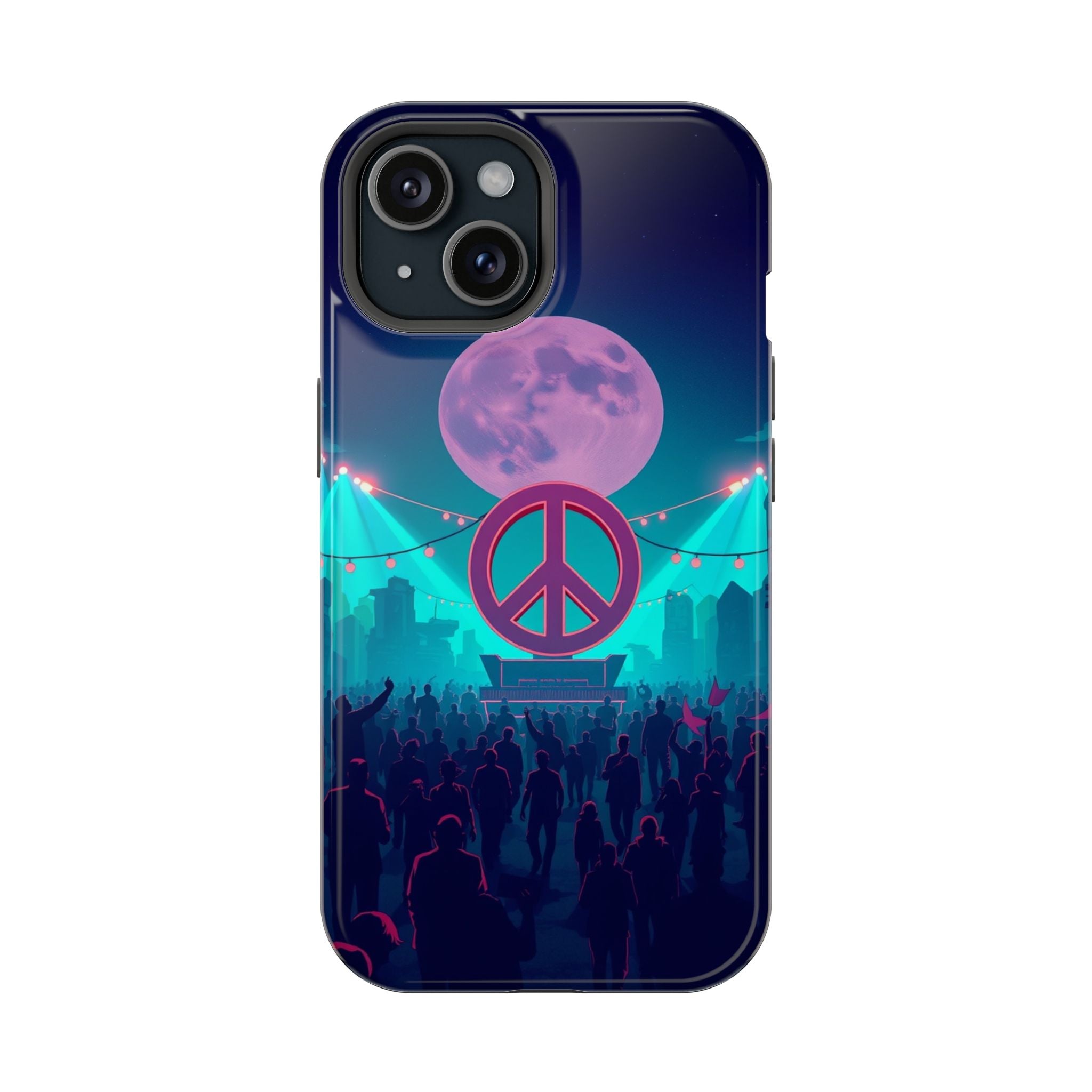 iPhone Woodstock Peace Mystic Art Bold Modern Everyday Snap Case · iPhone Case