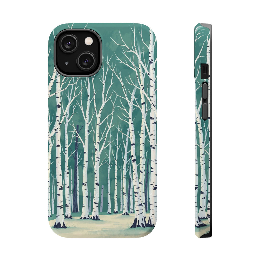 iPhone Sage And Ivory Birch Grove Bold Modern Everyday Snap Case · iPhone Case