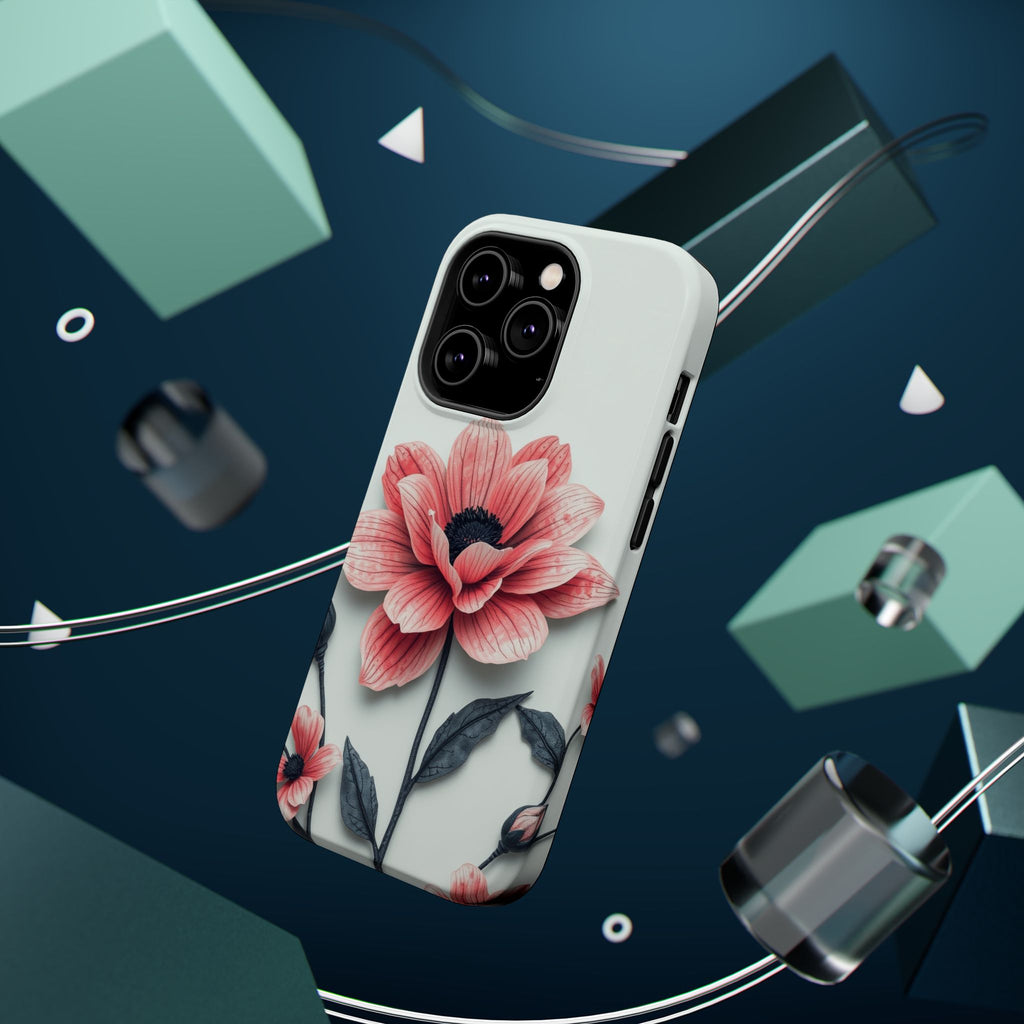 iPhone Dreamy Floral Ink Wash Design Slim Everyday iPhone 12 Designer · iPhone C