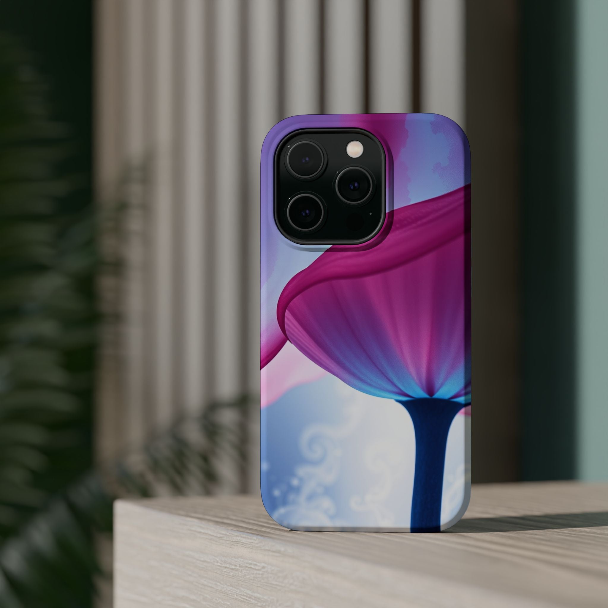 iPhone Petal Storm Vibrant Watercolor Slim Snap Case Ga · iPhone Case