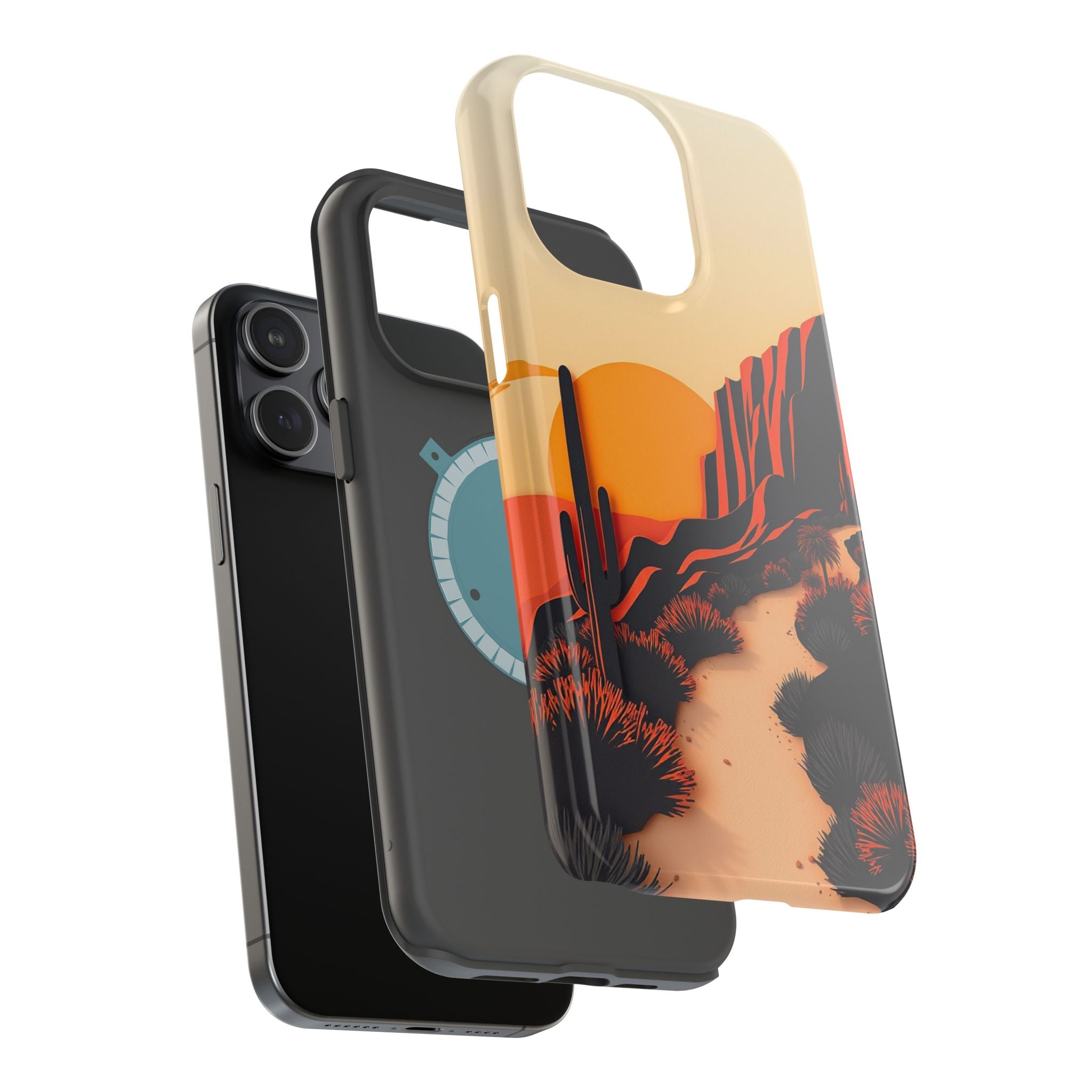 iPhone Serene Mesa Sunset Design 12 Slim Everyday Designer Case · iPhone Case