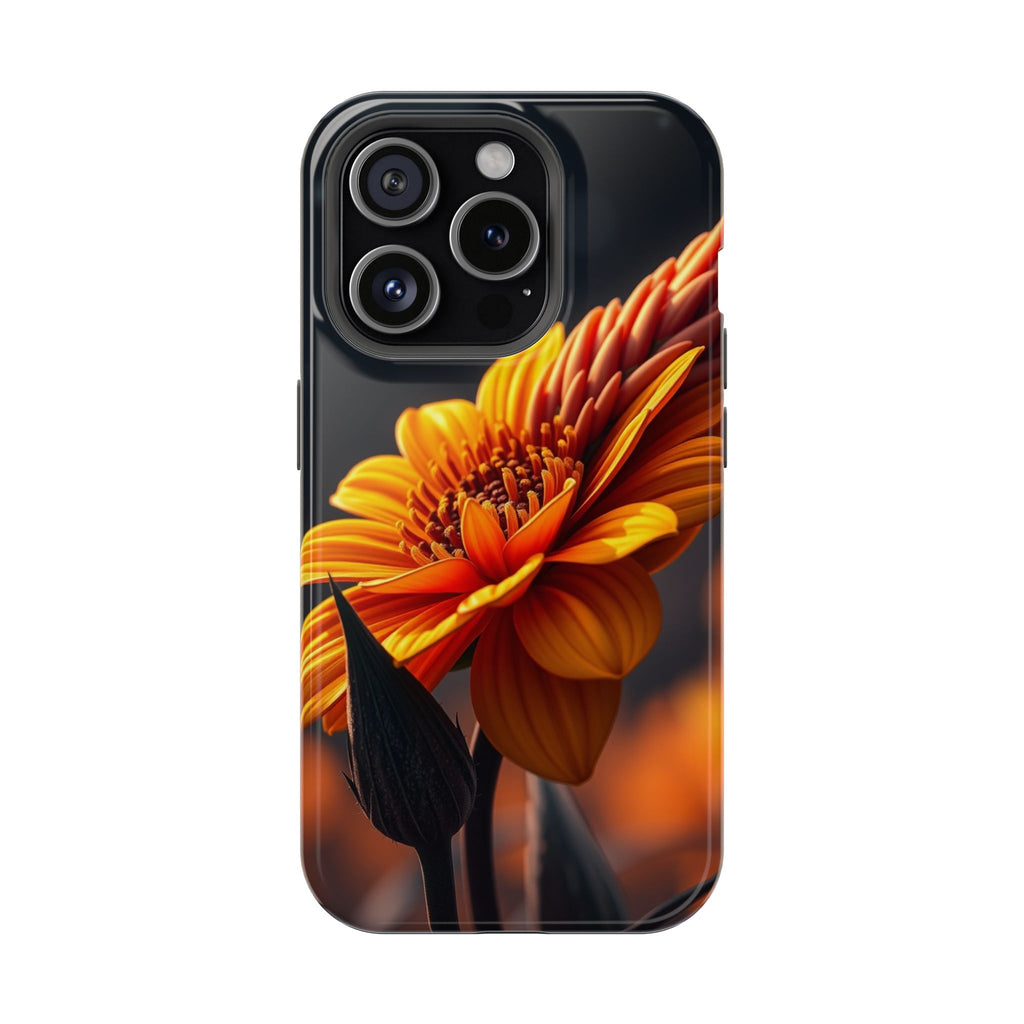 iPhone Mustard And Rust Night Bloomer Slim Everyday Designer Case · iPhone Case