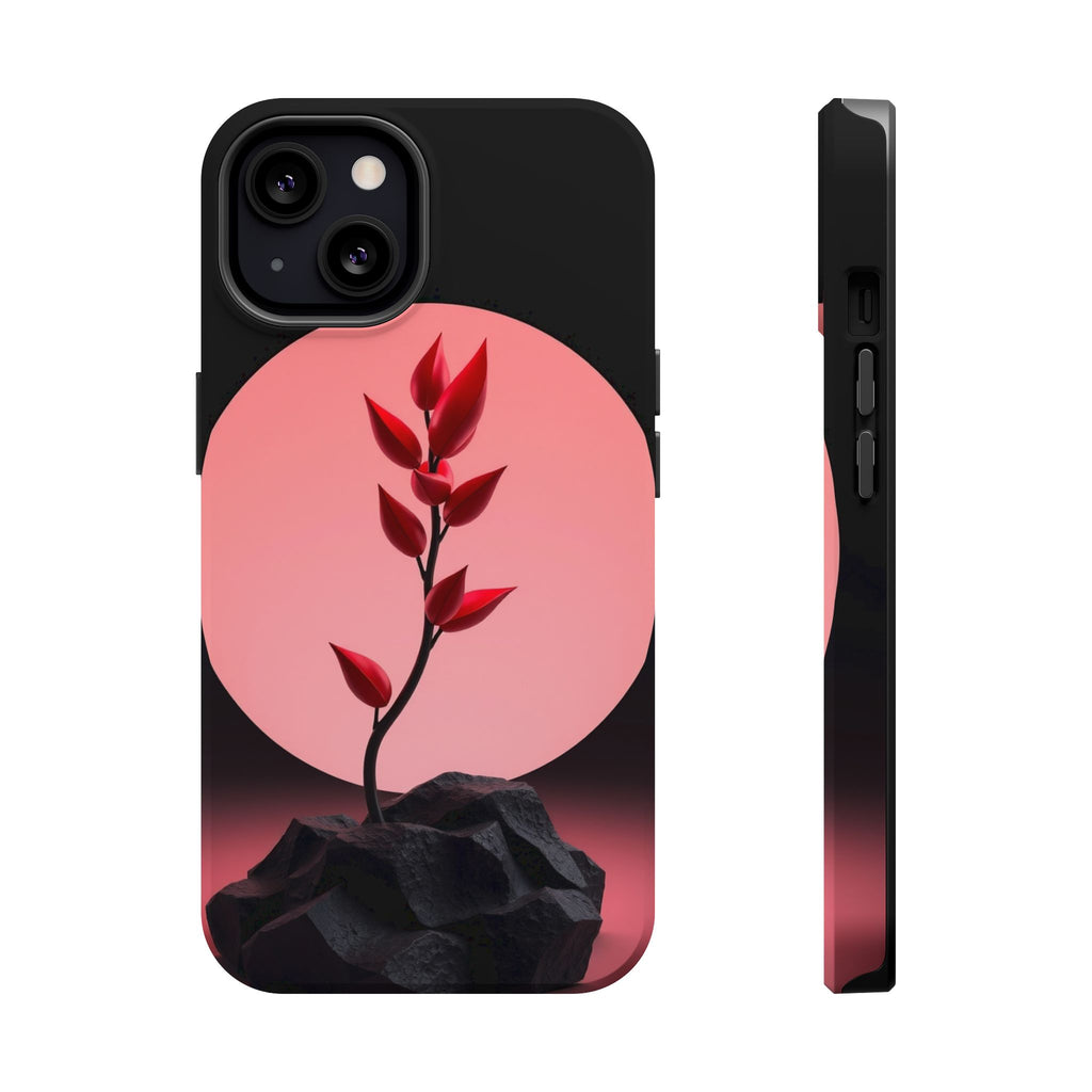 iPhone Serene Minimalist Stem Design Slim Everyday Designer Case · iPhone Case